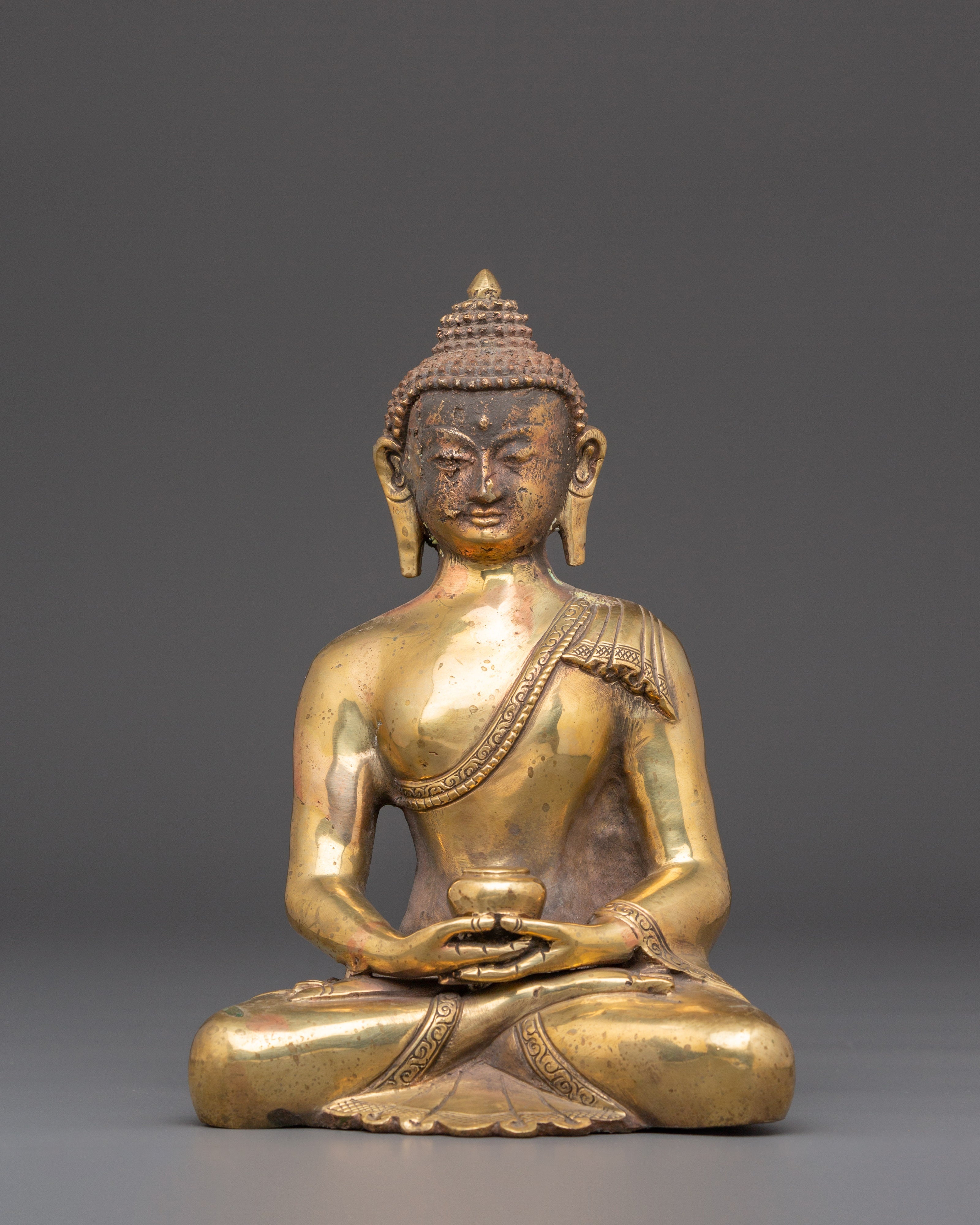 Gold Plated Amitabha Statue