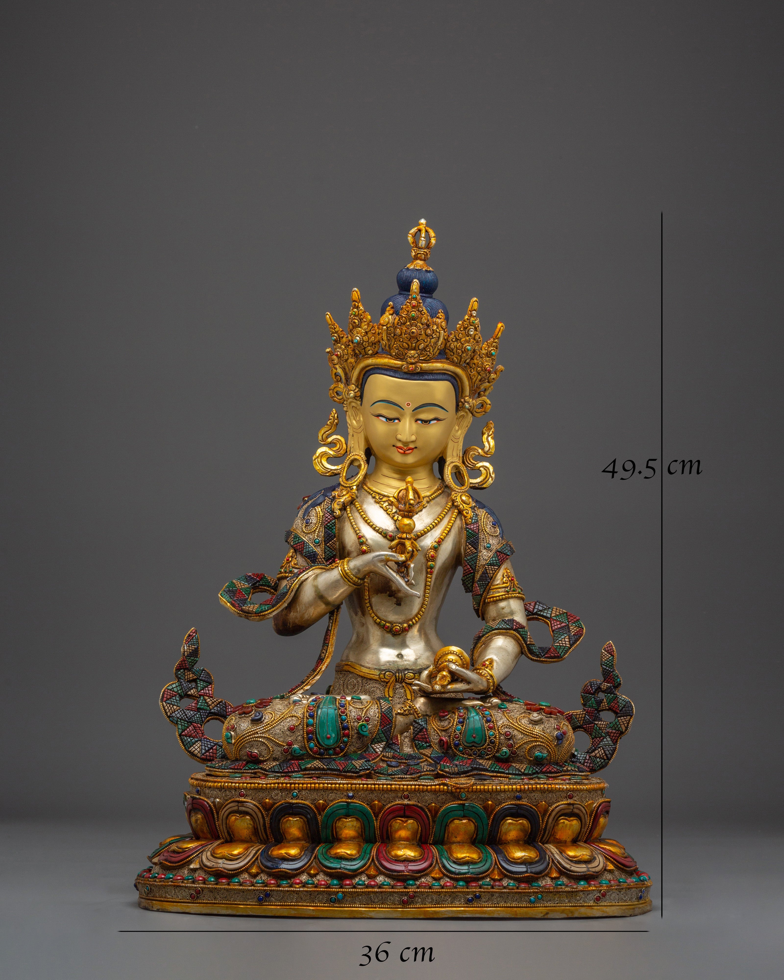 Dorje Sempa Purification Deity Statue | Vajrasattva Embodiment of Purification