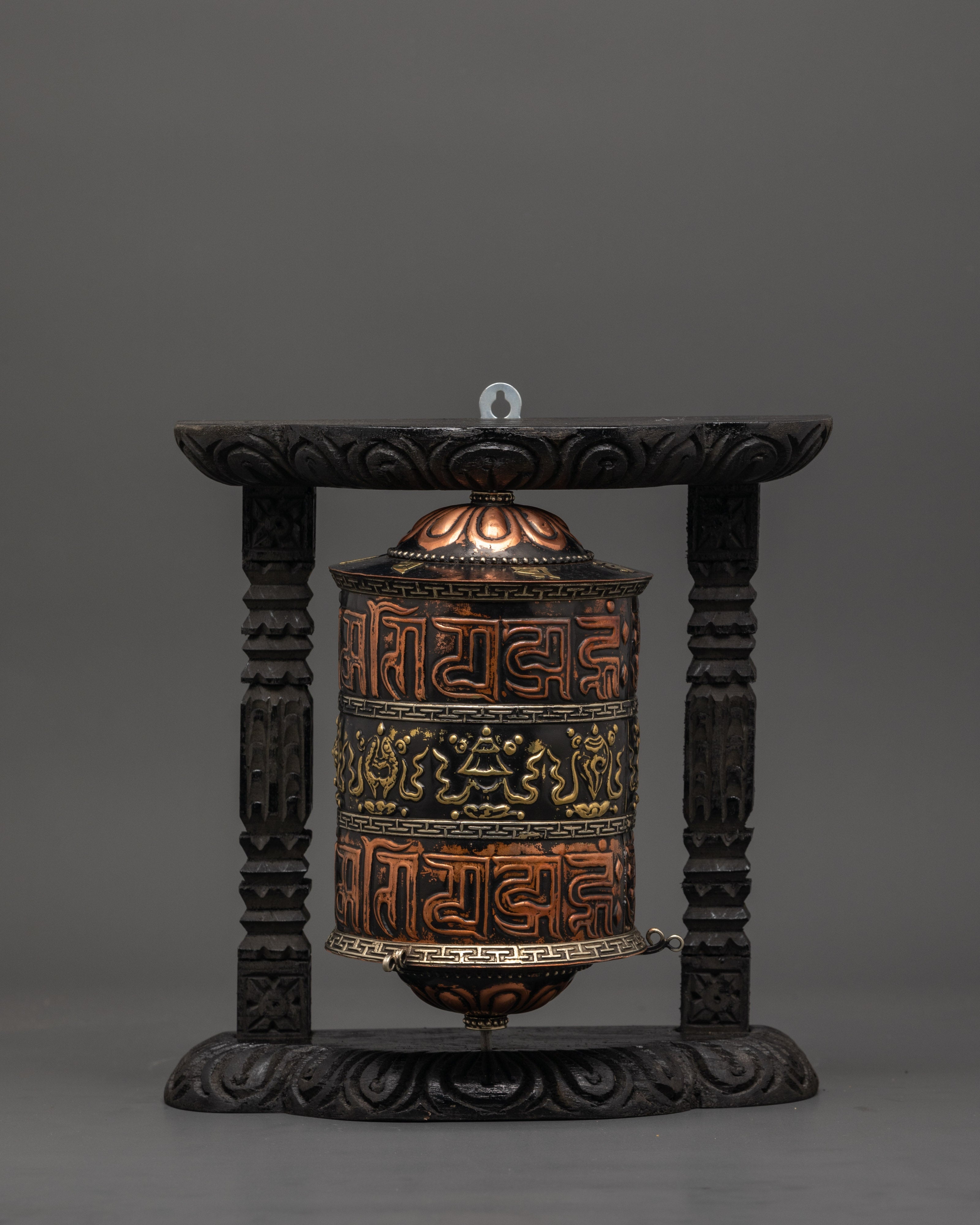 Sacred Buddhist Mantra Wheel