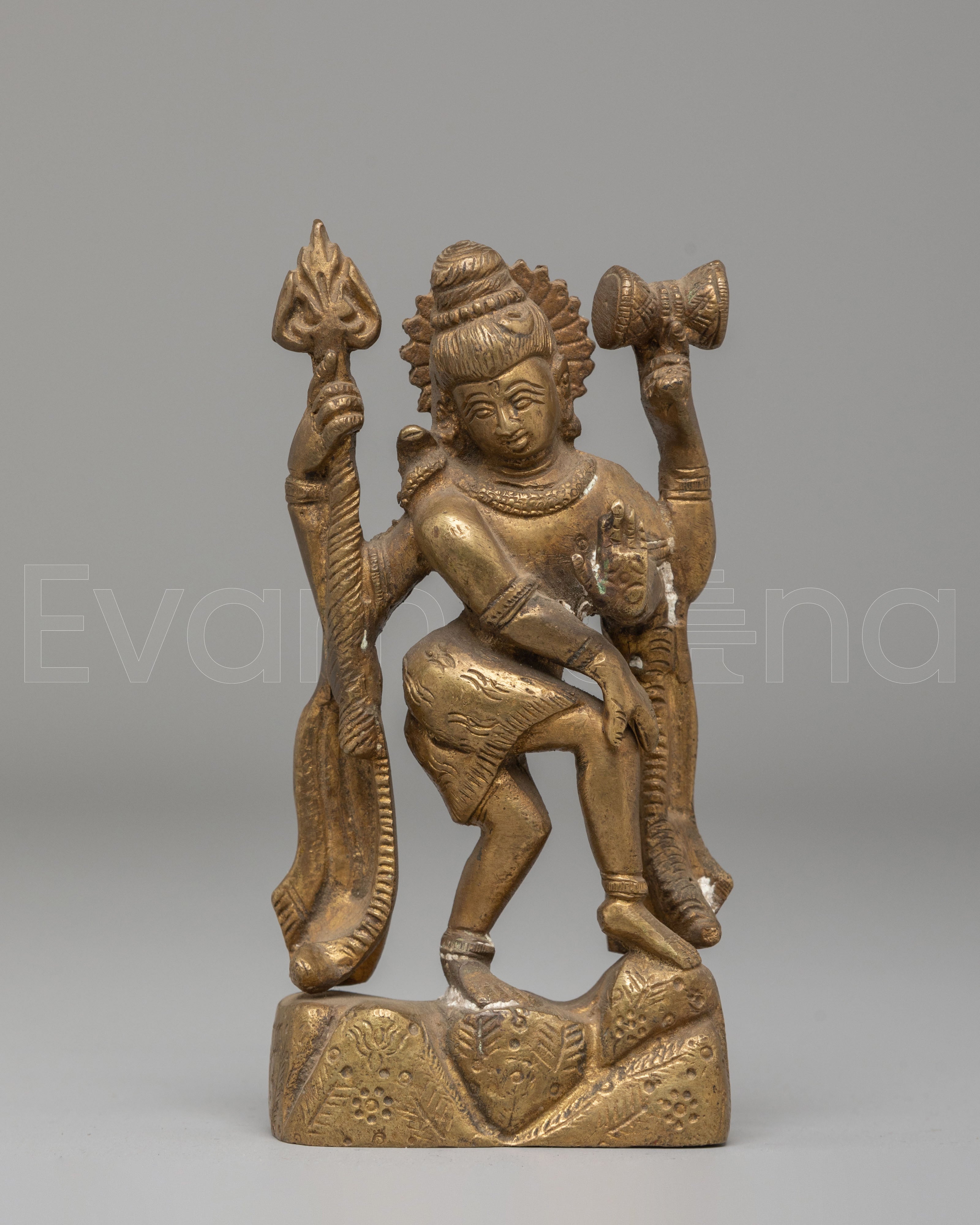 Lord Shiva Statue | Brass Sculpture for Transformation and Spiritual Growth