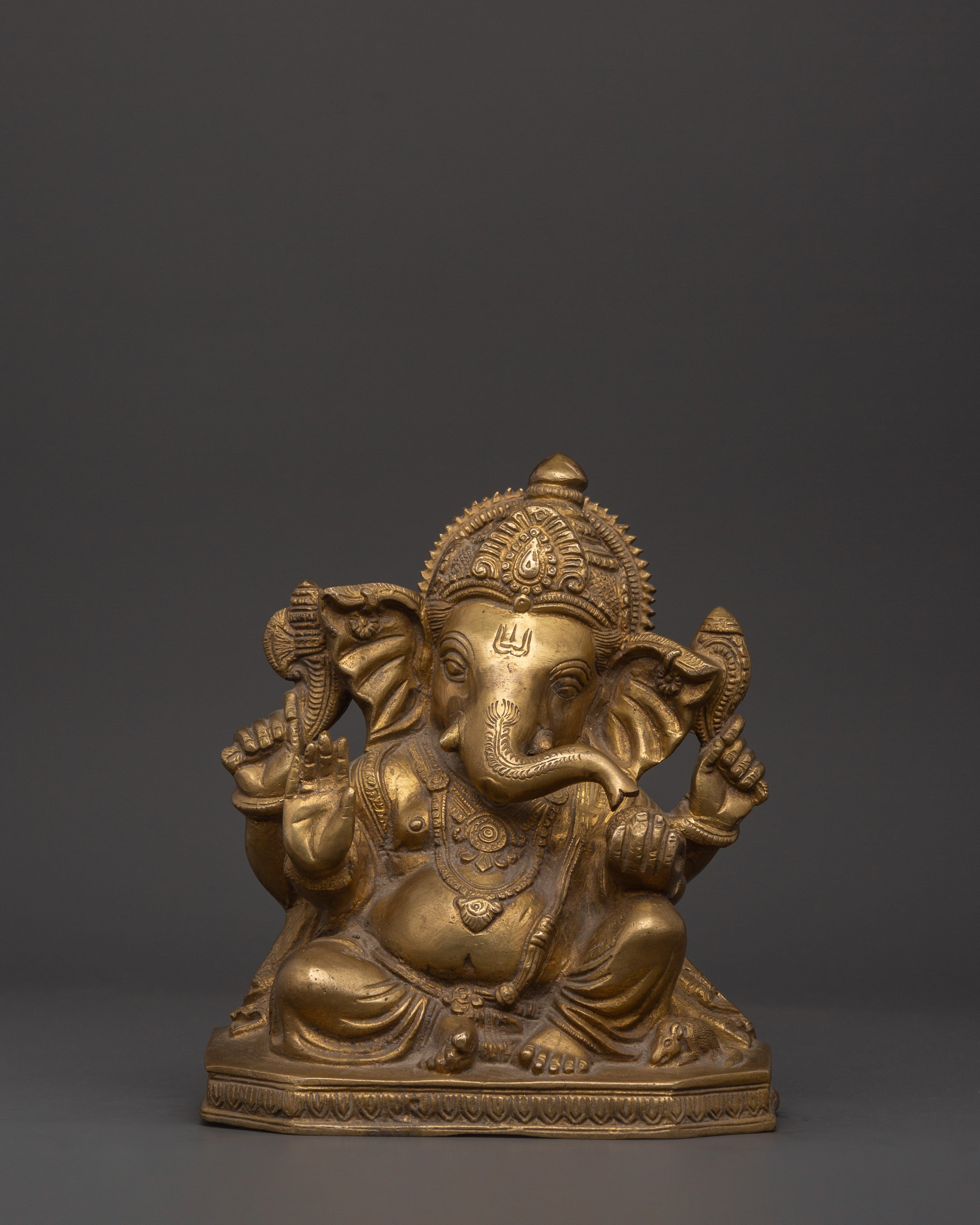 Sacred Ganesha Sculpture