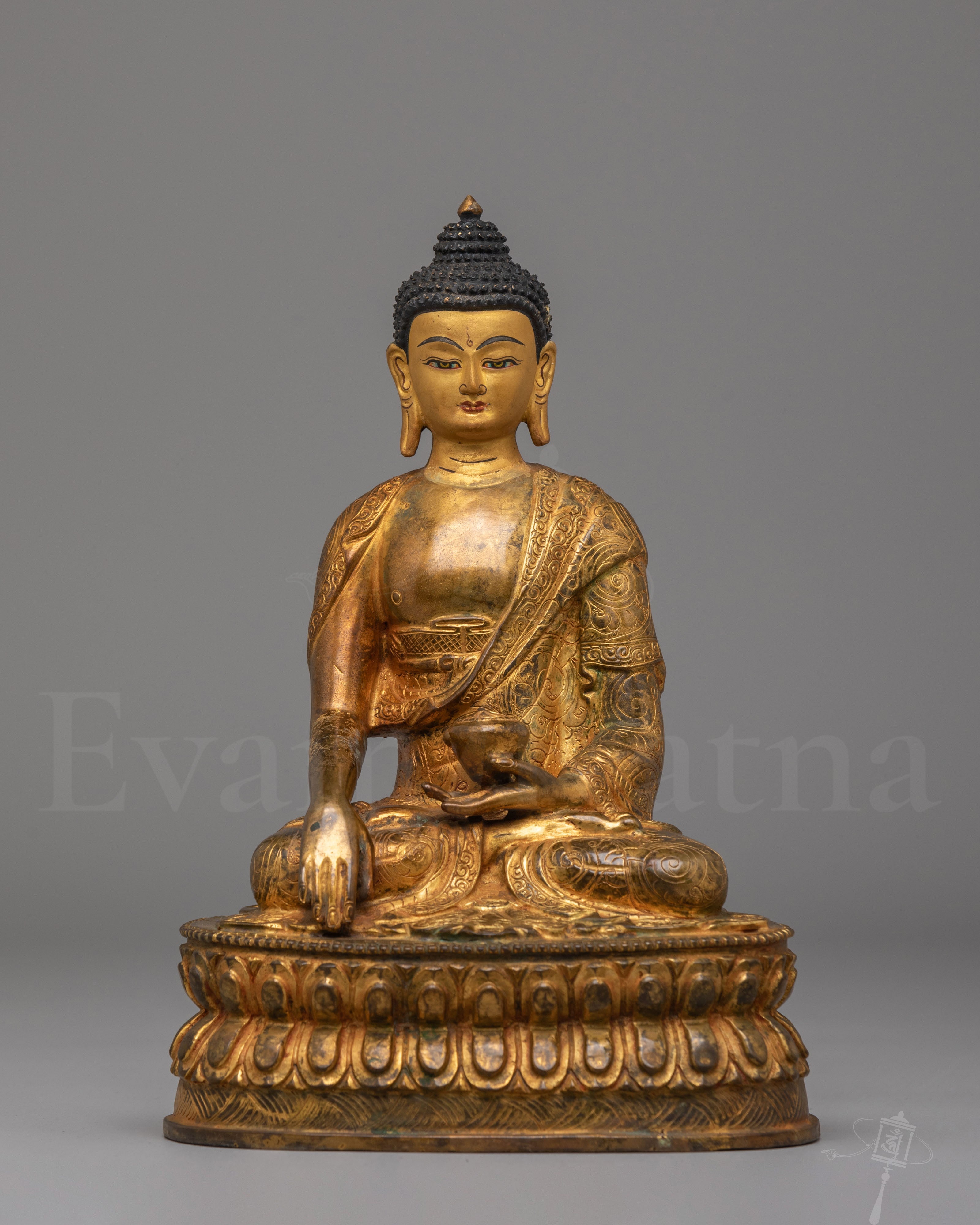 Spiritual Shakyamuni Buddha Enlightened Sculpture