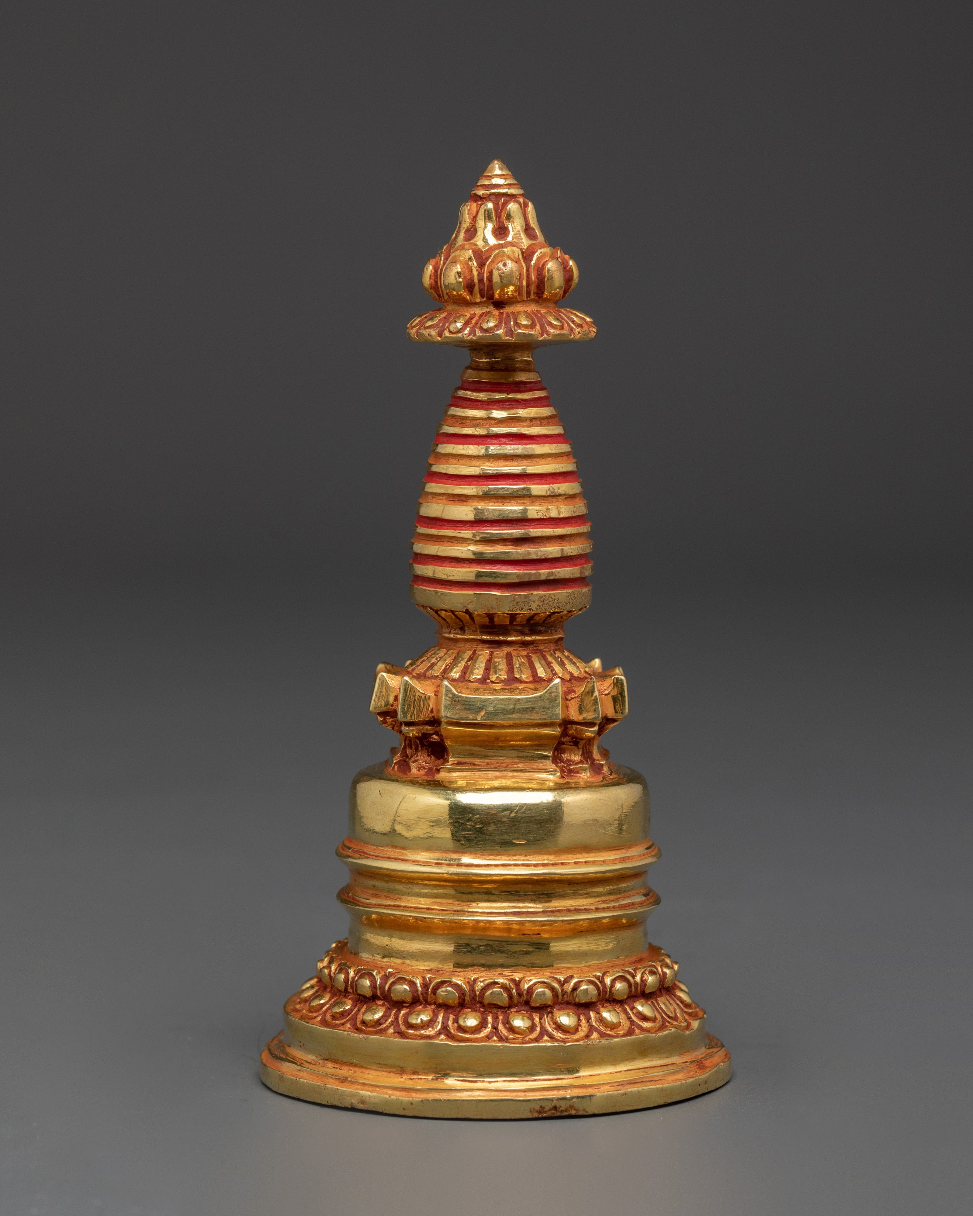 Handcrafted Himalayan Stupa