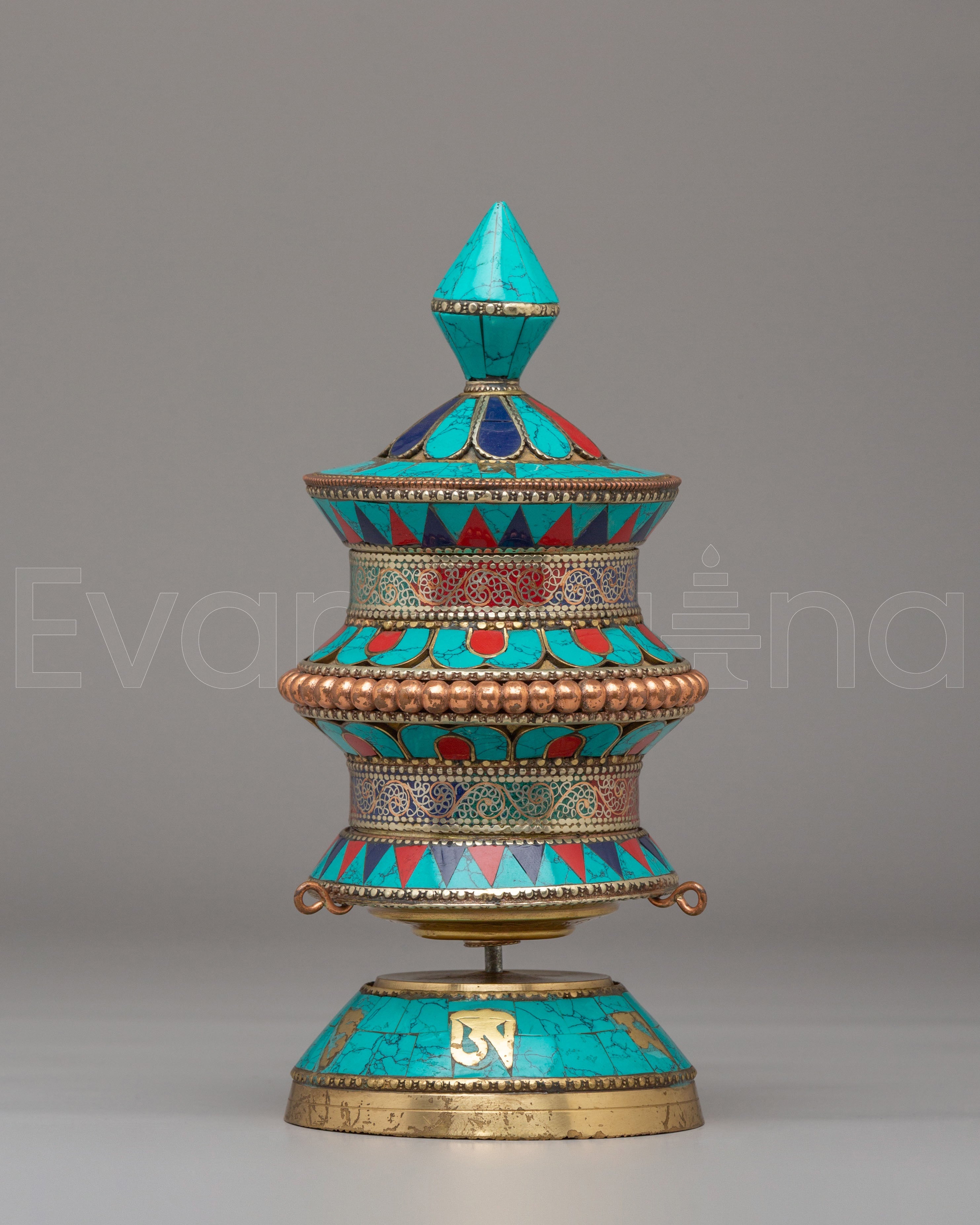 Tibetan Ritual Prayer Wheel