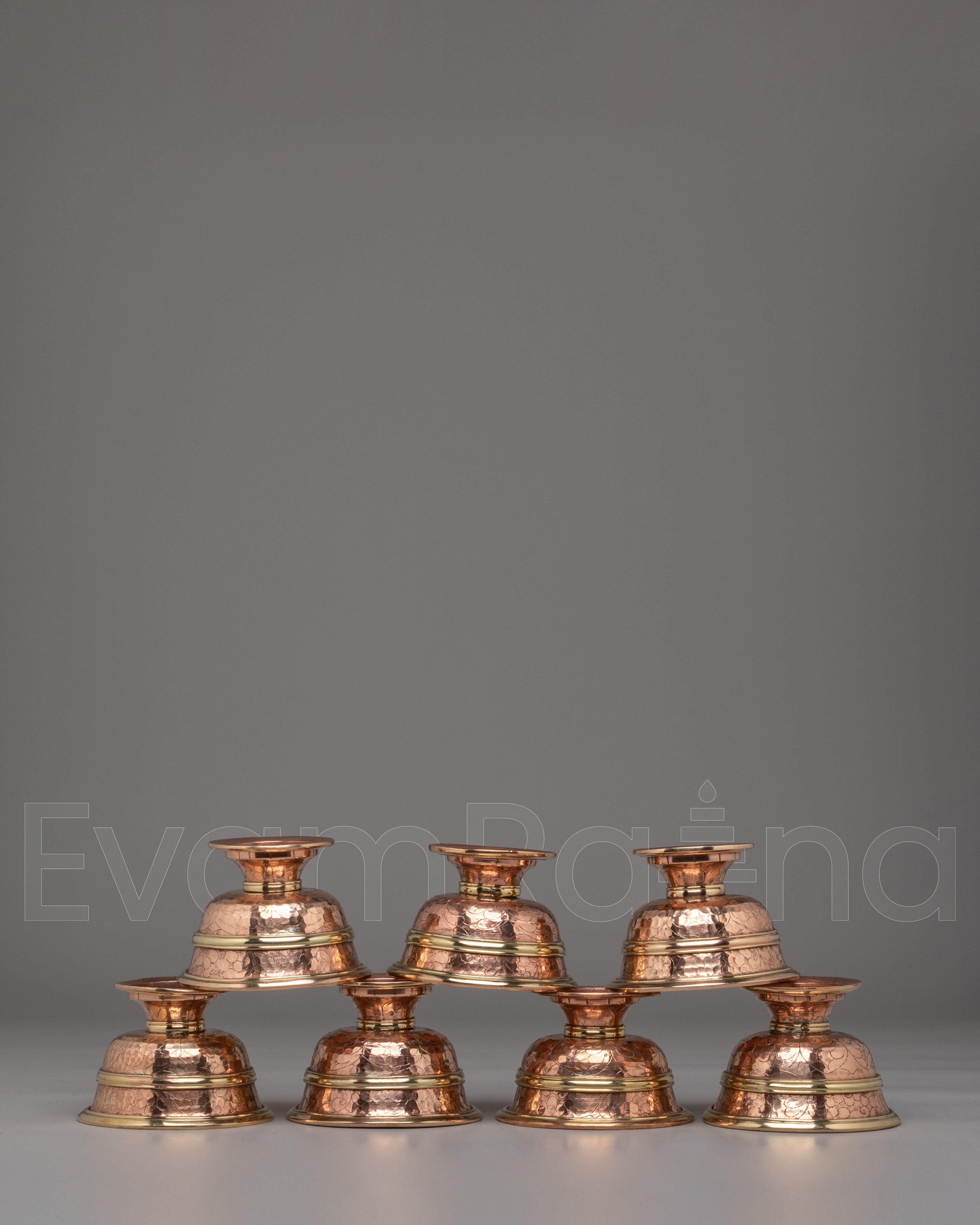 Buddhist Ritual Offering Bowls Set