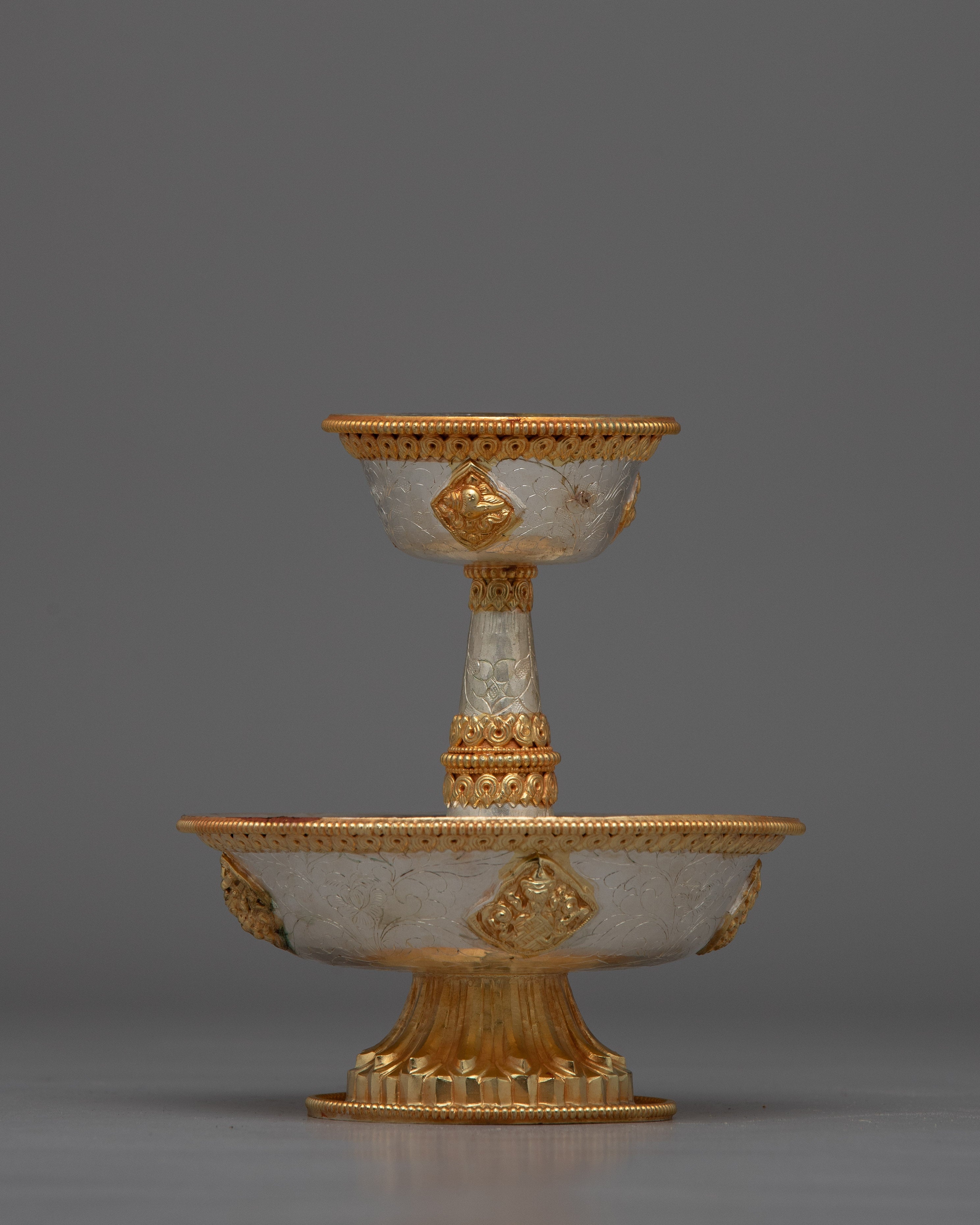 Traditional Serkhyem Set for Tibetan Buddhist Rituals