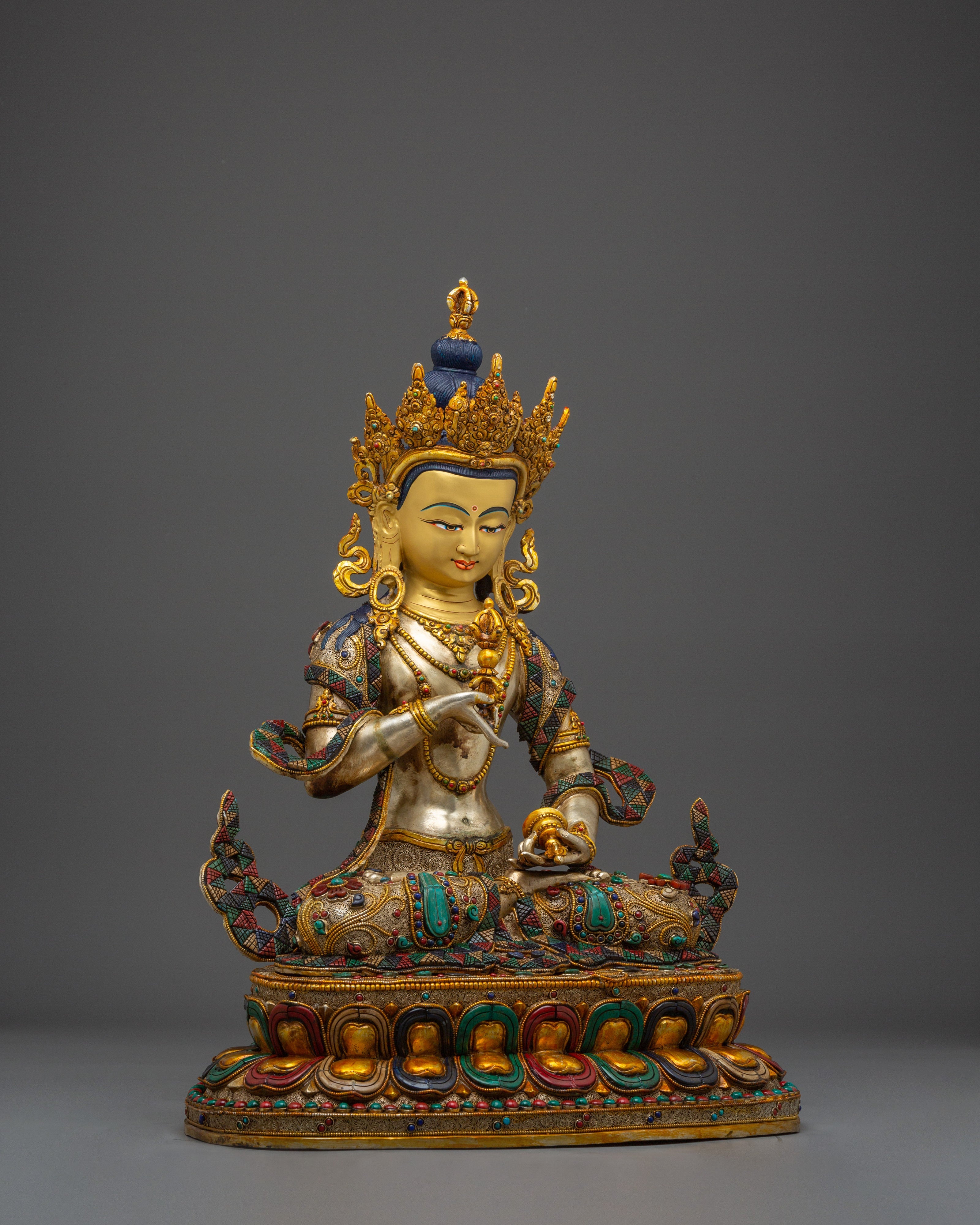 Dorje Sempa Purification Deity Statue | Vajrasattva Embodiment of Purification