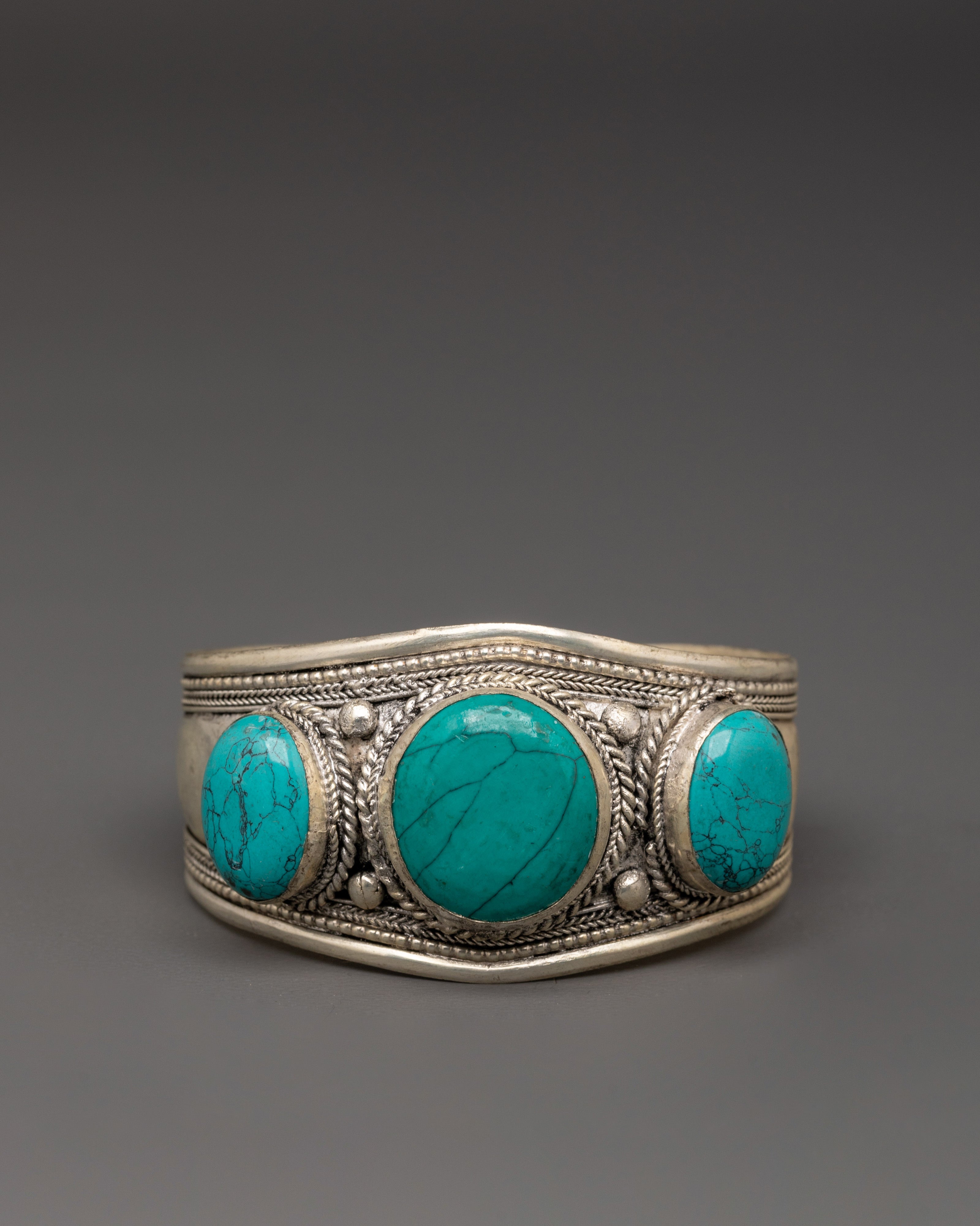 tibetan-turquoise-bracelet