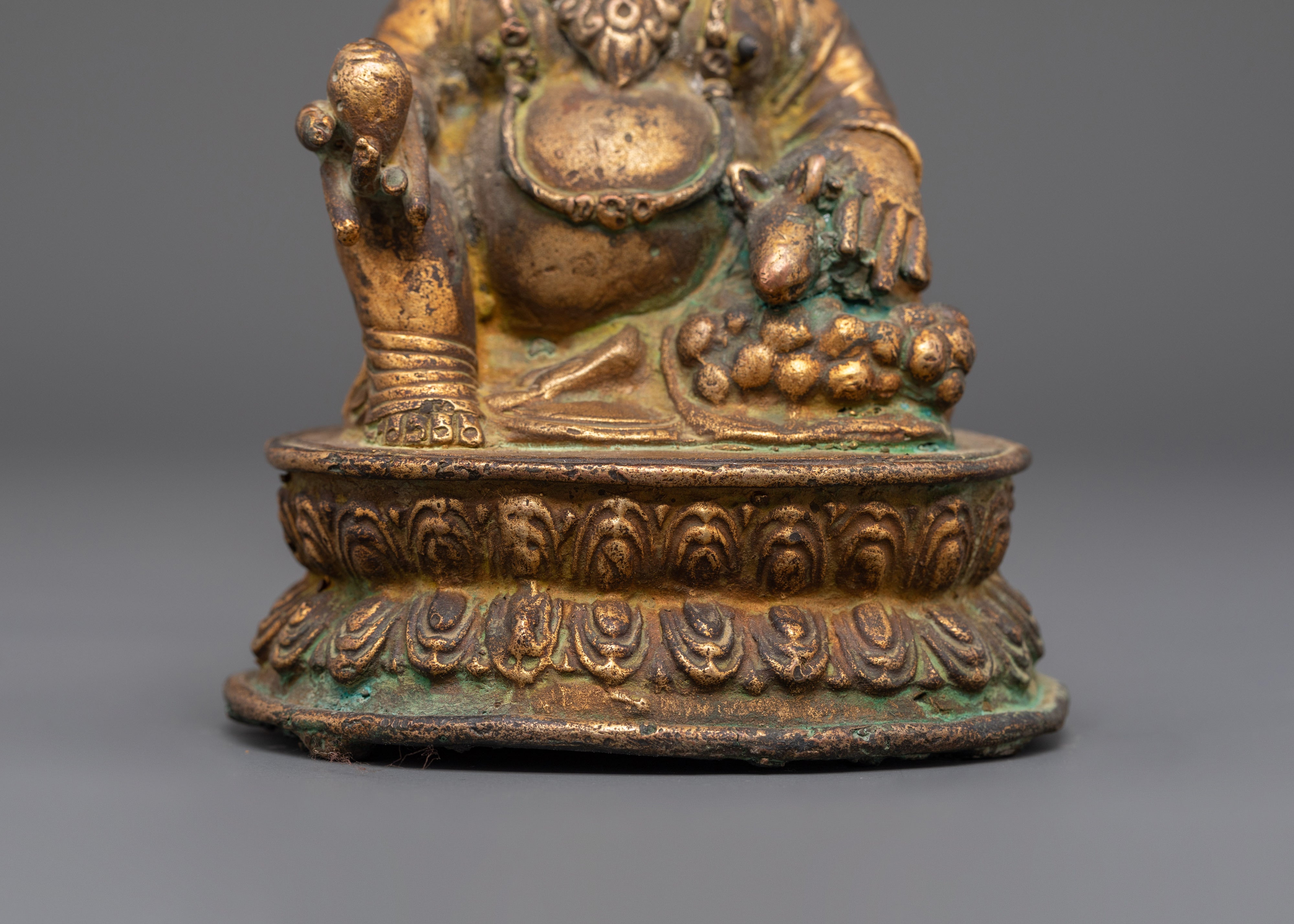 Copper Statue of Dzambhala | Statue for Prosperity and Blessings