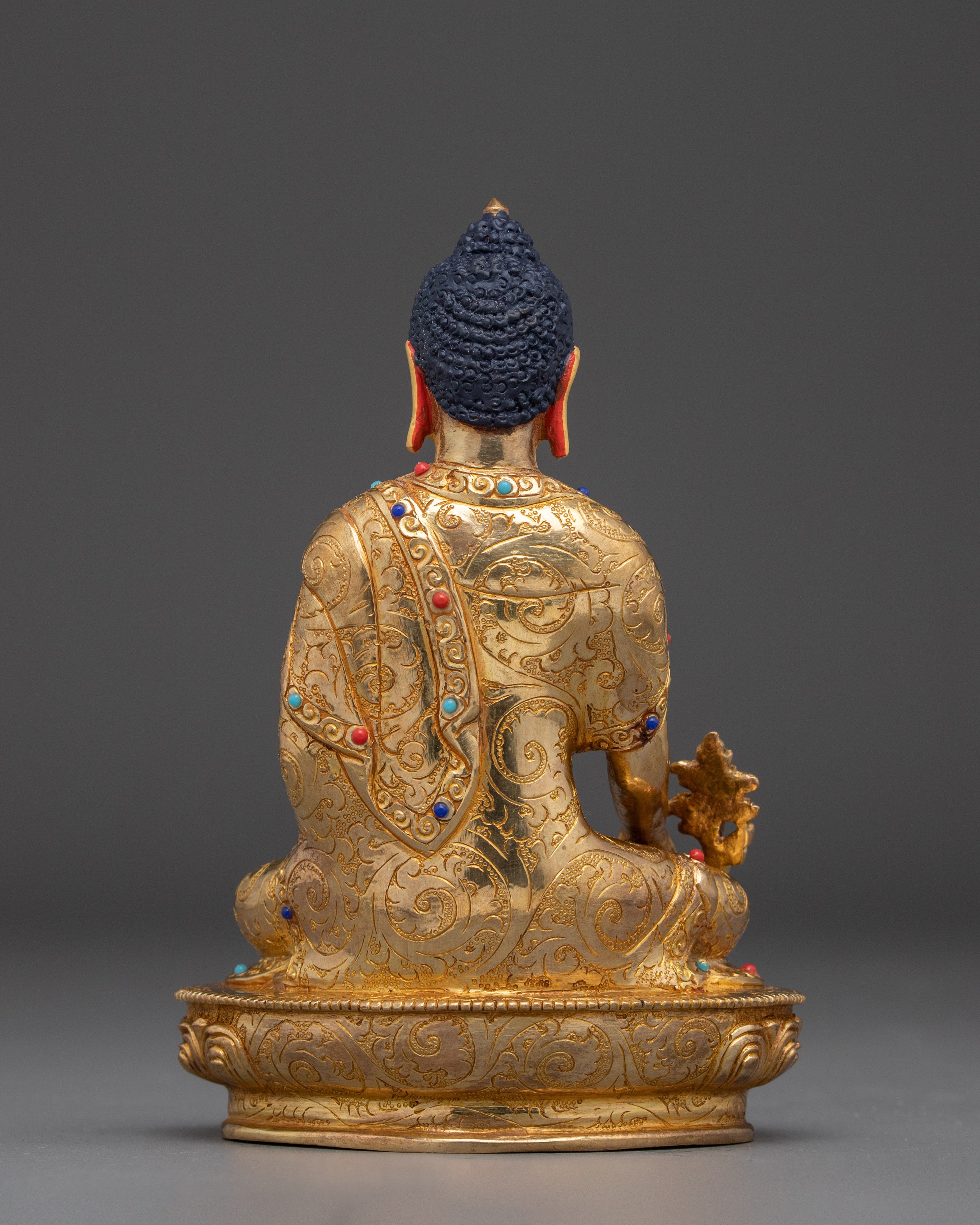 Exquisite Medicine Buddha Sculpture | Buddhist Healing Deity