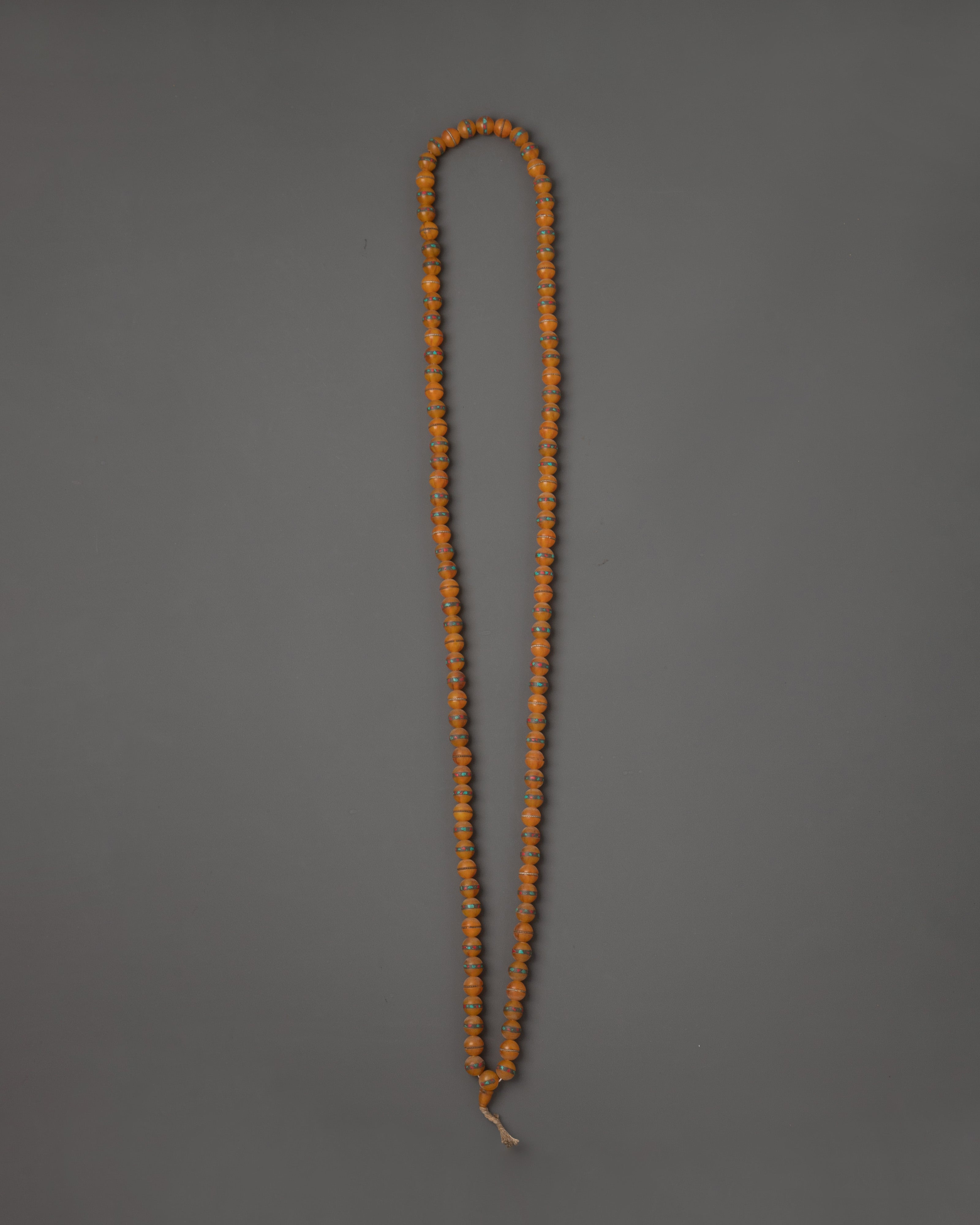Amber Mala Necklace