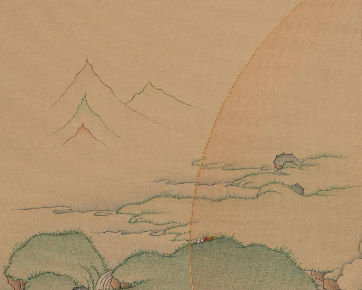 Sita Tara Goddess Thangka | Buddhist Art of Longevity and Compassion