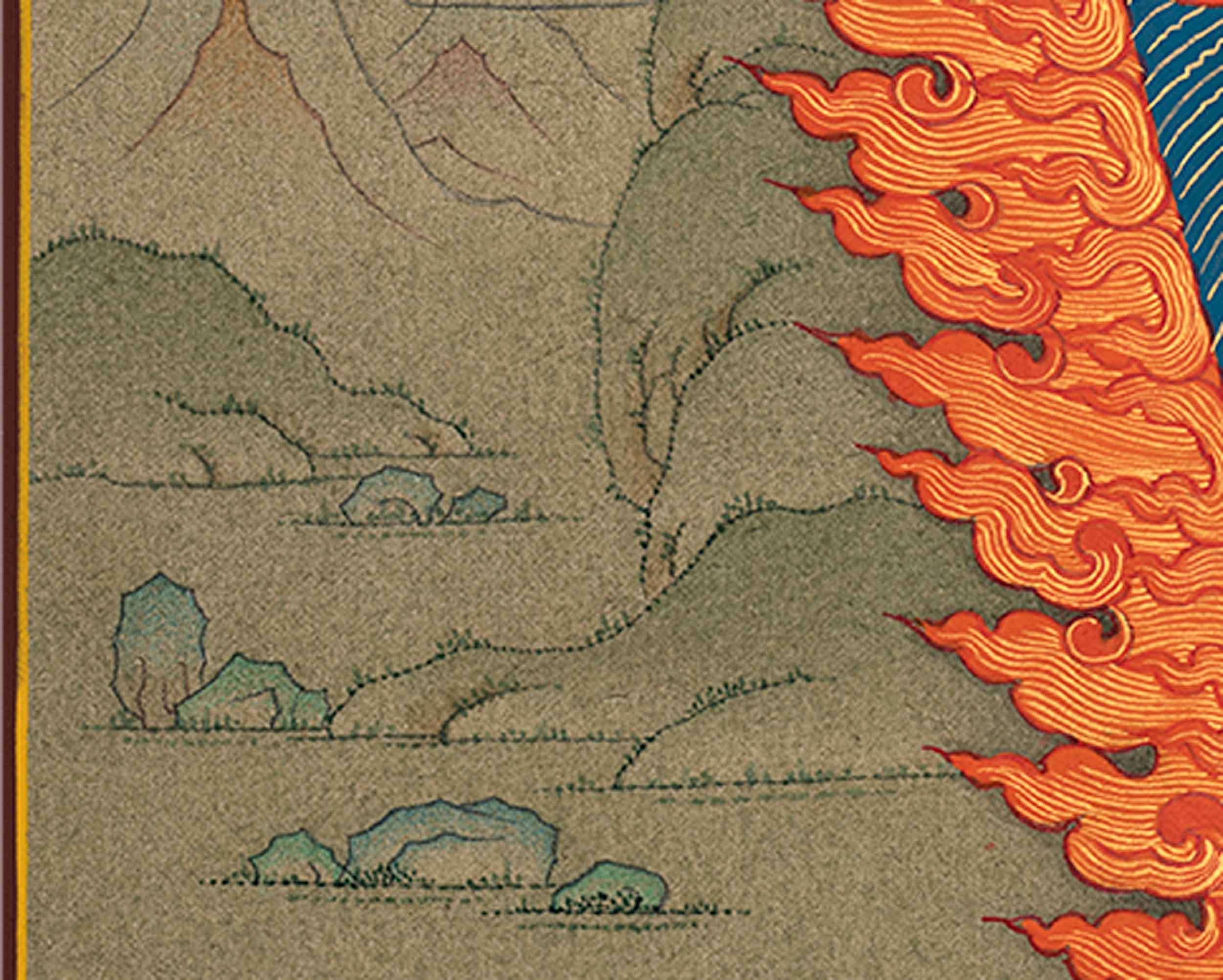 Traditional Kurkulla Thangka | Sacred Art For Daily Practice | Buddhist Decor
