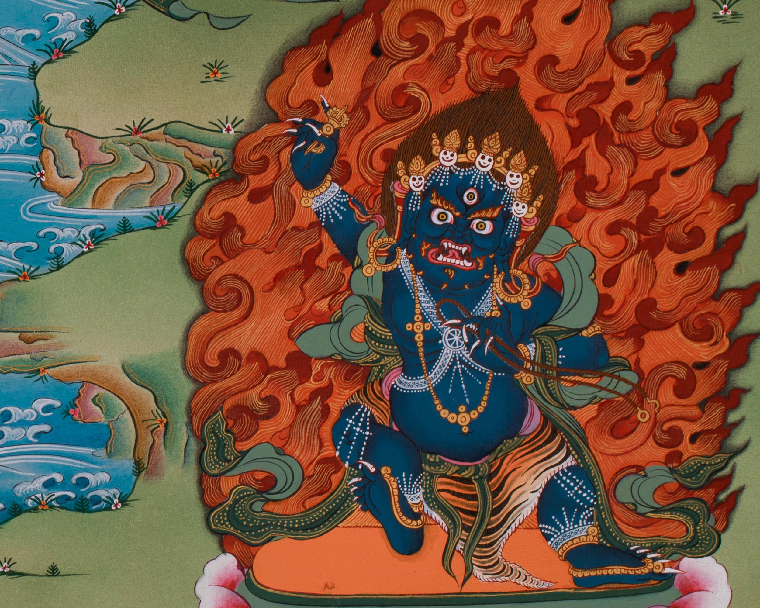 Bodhisattva Manjushri Tibetan Art | Representing Wisdom and Enlightenment