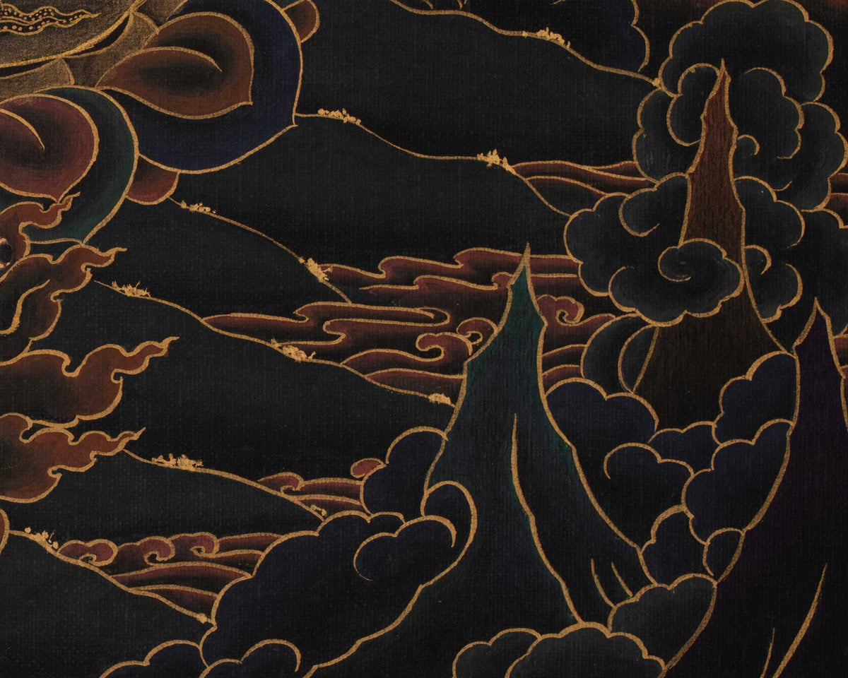 Hevajra Thangka Painting | Tantric Deity of Enlightened Wisdom