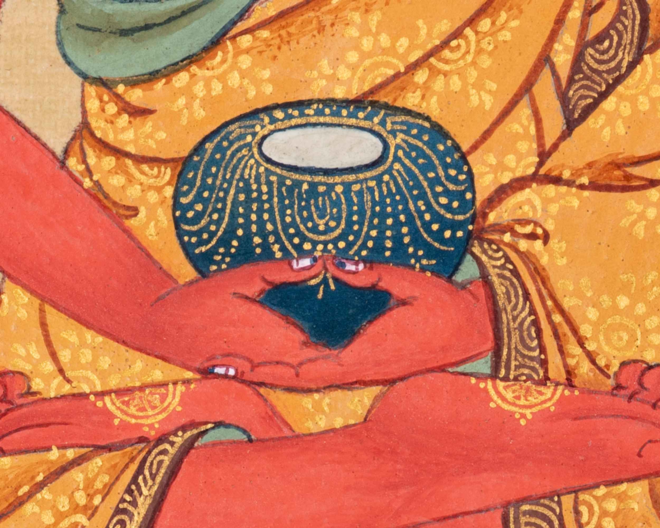 Namo Amitabha's Blessings In Thangka Painting | Buddha of Infinite Light | Inspiring Devotion in Art