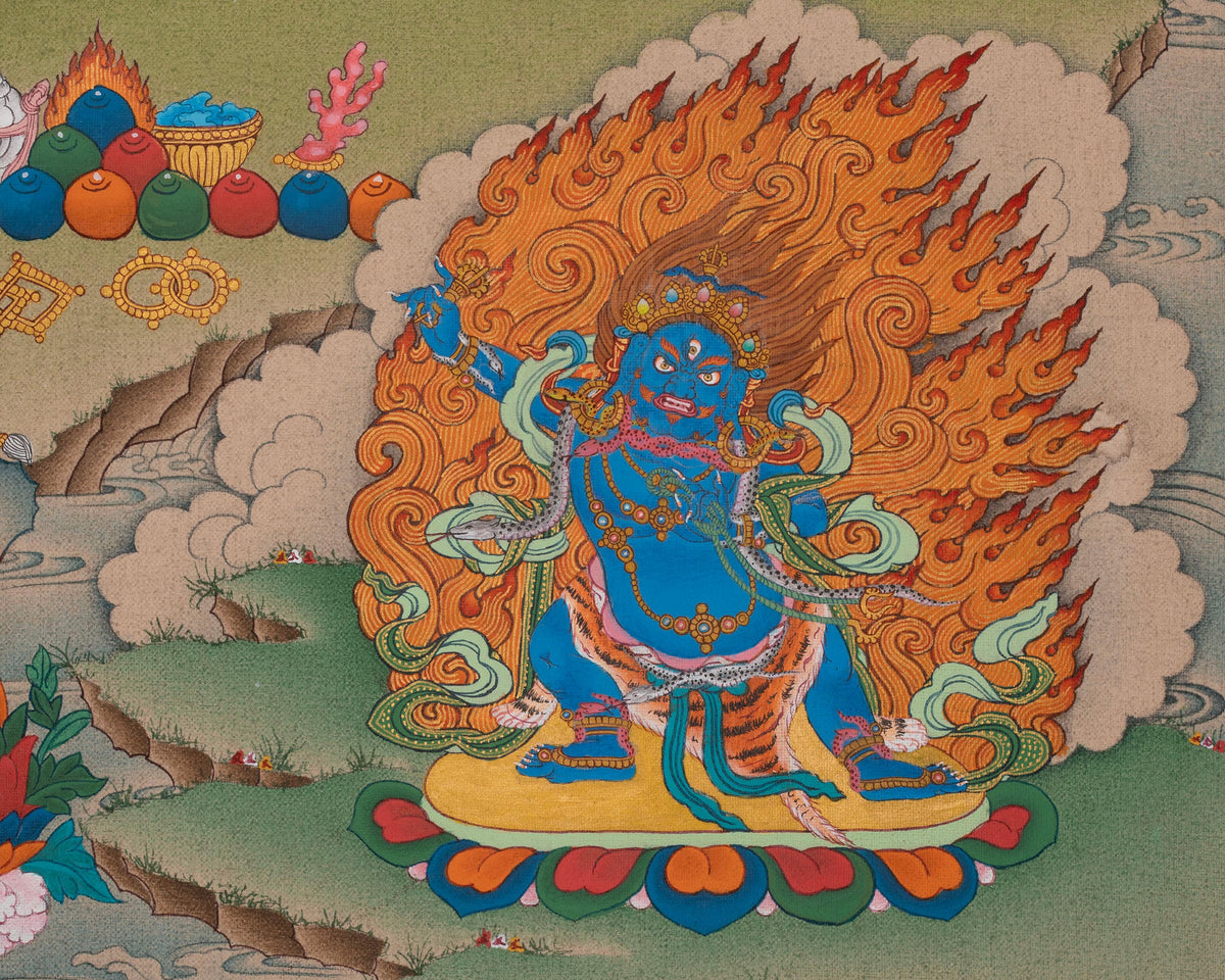 1000-Armed Chenrezig with Other Deities | Sahasrabhuja Avalokiteshvara