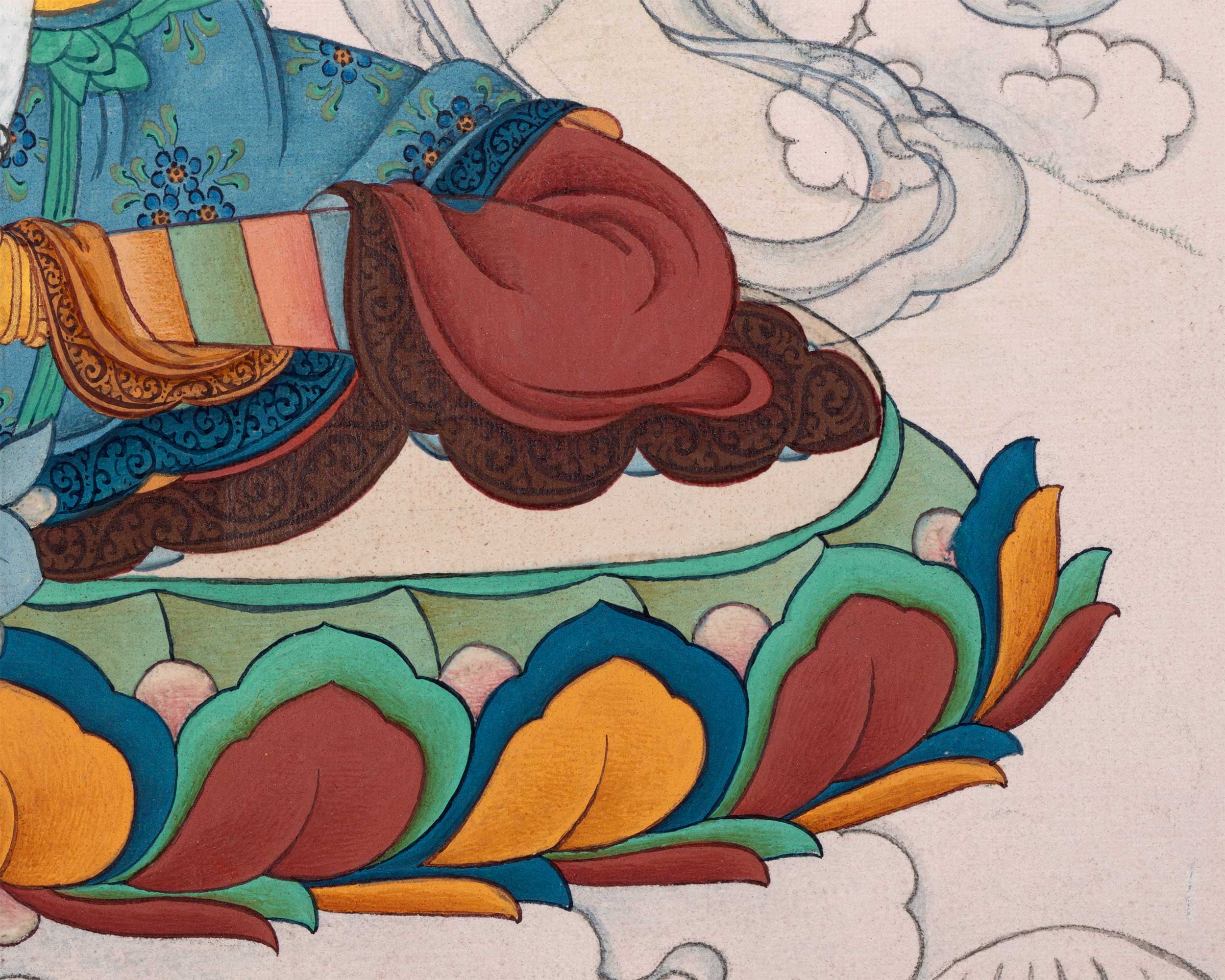 Mangalaloka Tara | 21 Tara of Surya Gupta Thangka
