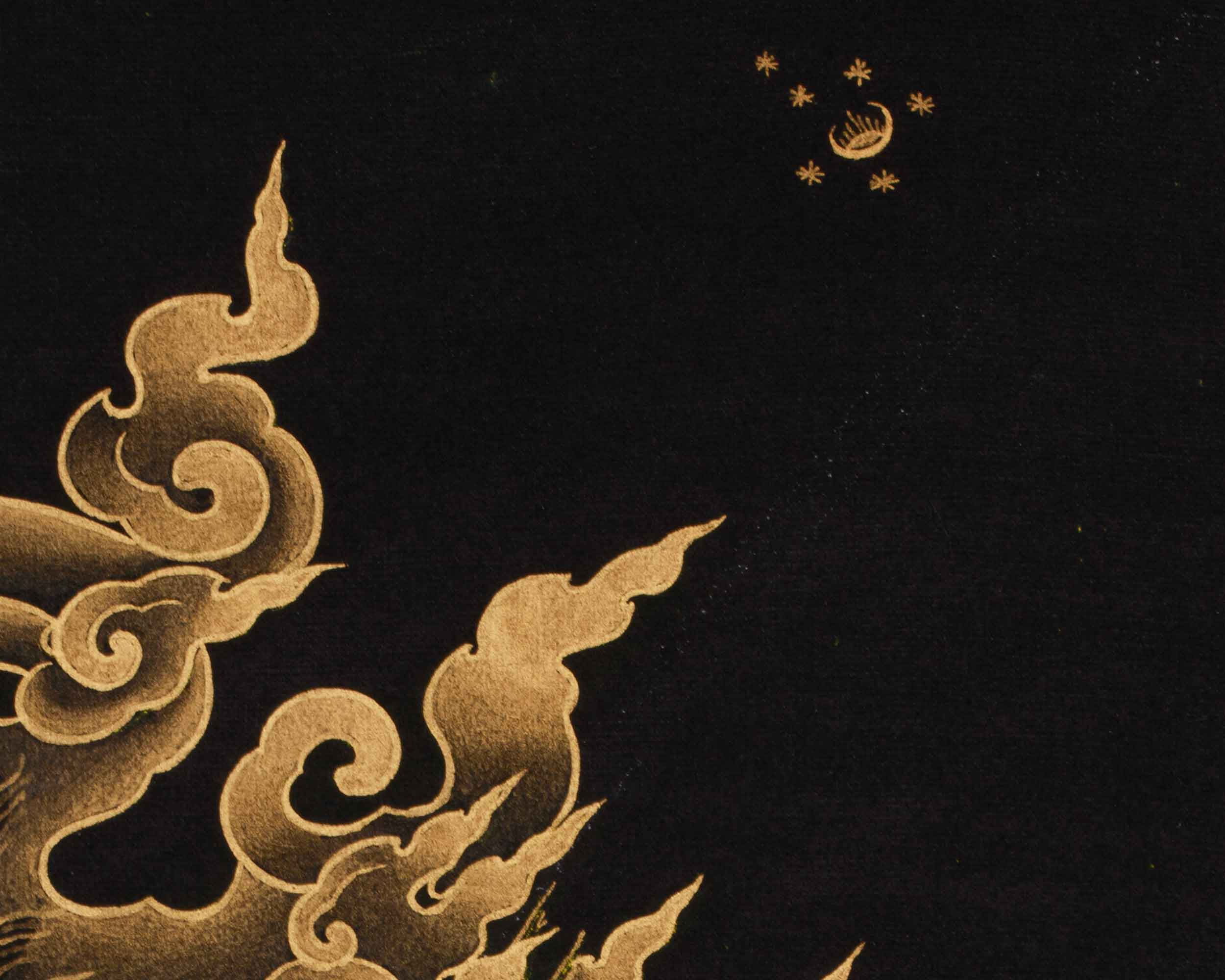 Wrathful Vajrakilaya Thangka | Transmutation of Negativity