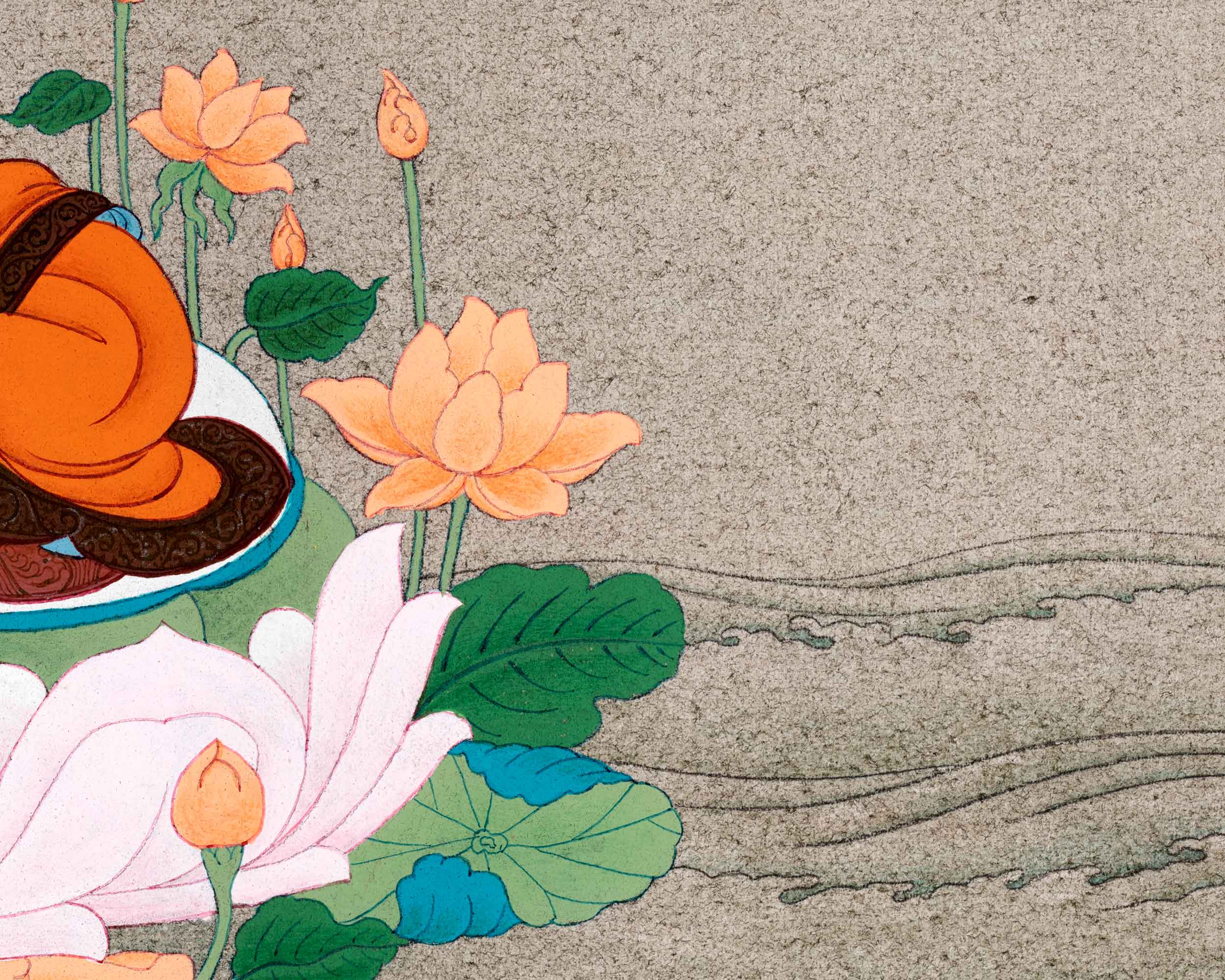 The Buddha's Legacy in Thangka Art | Historical Buddha Shakyamuni | Sacred Meditative Art