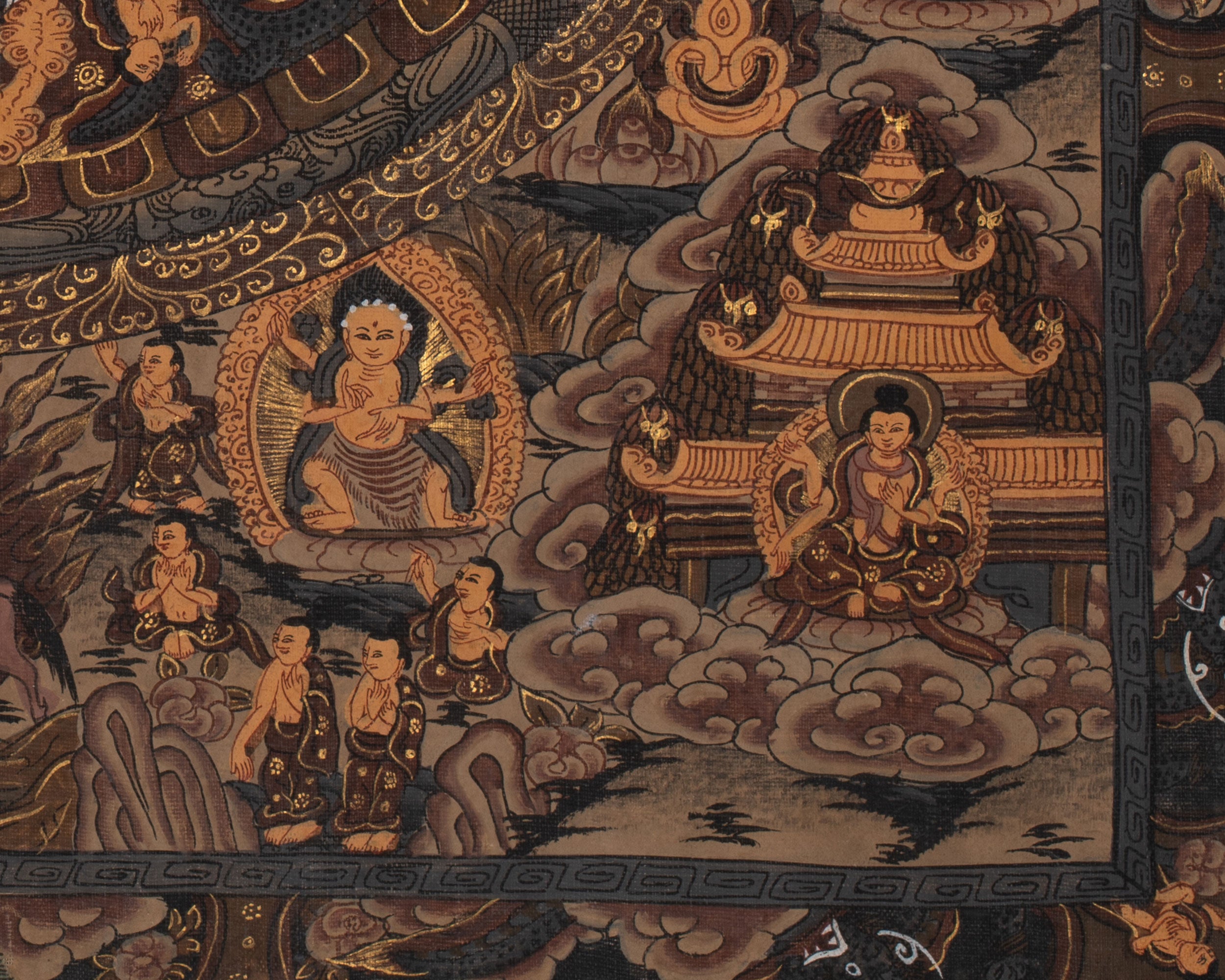 Deity Mandala Thangka | Mandala for Meditation & Visualization