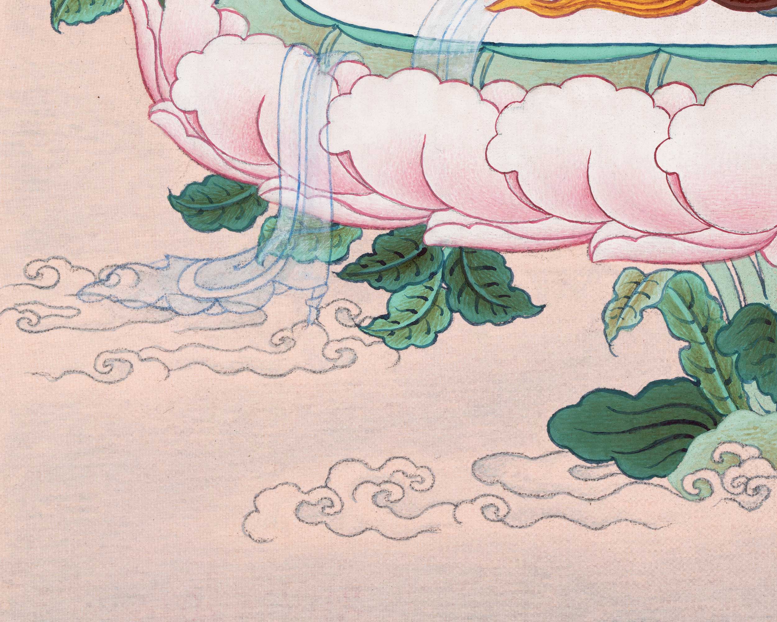 Mahasanti Tara | 21 Tara of Surya Gupta Thangka