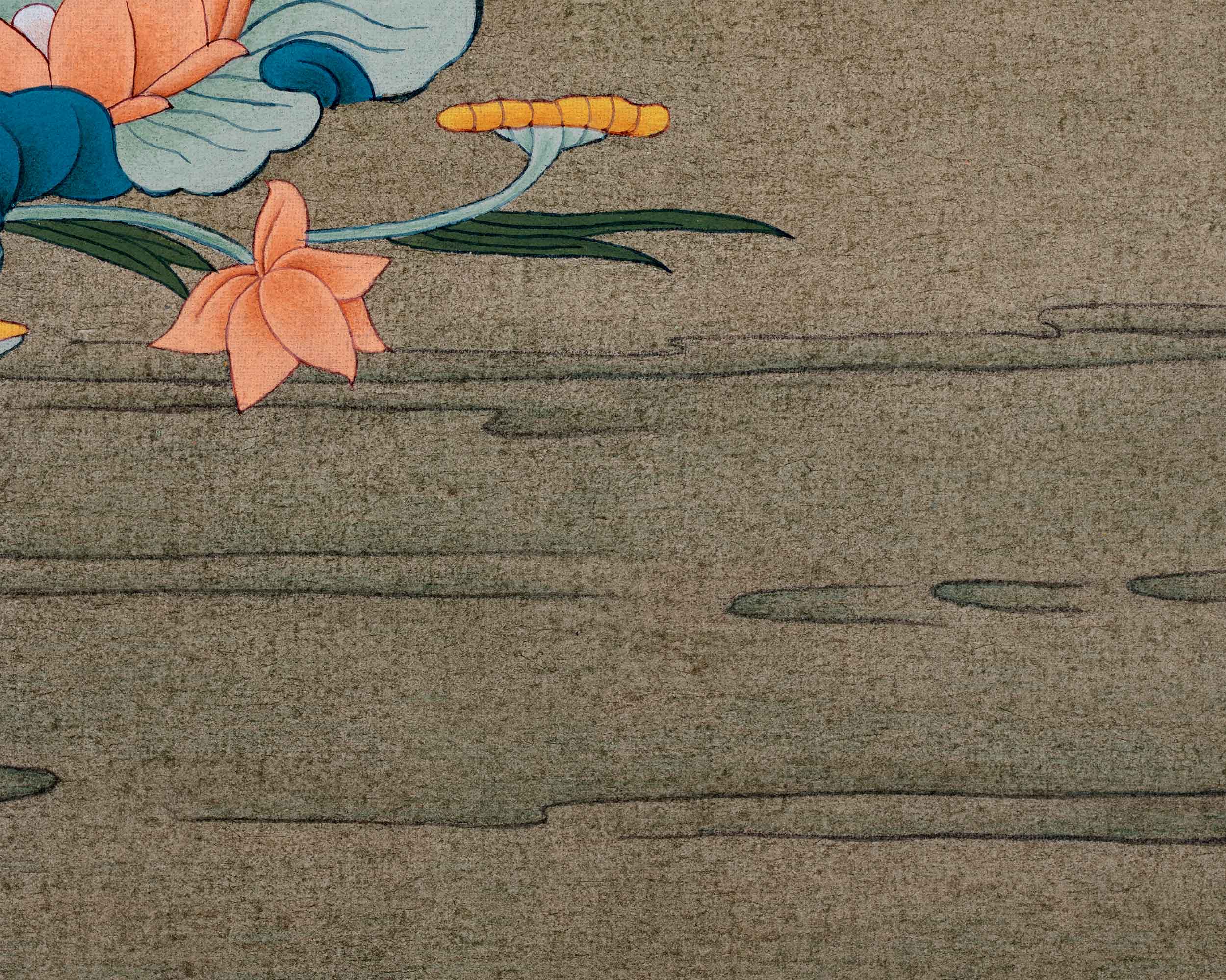 Buddha of Compassion, The 1000 Armed Chenrezig | Thangka for Meditation Practice