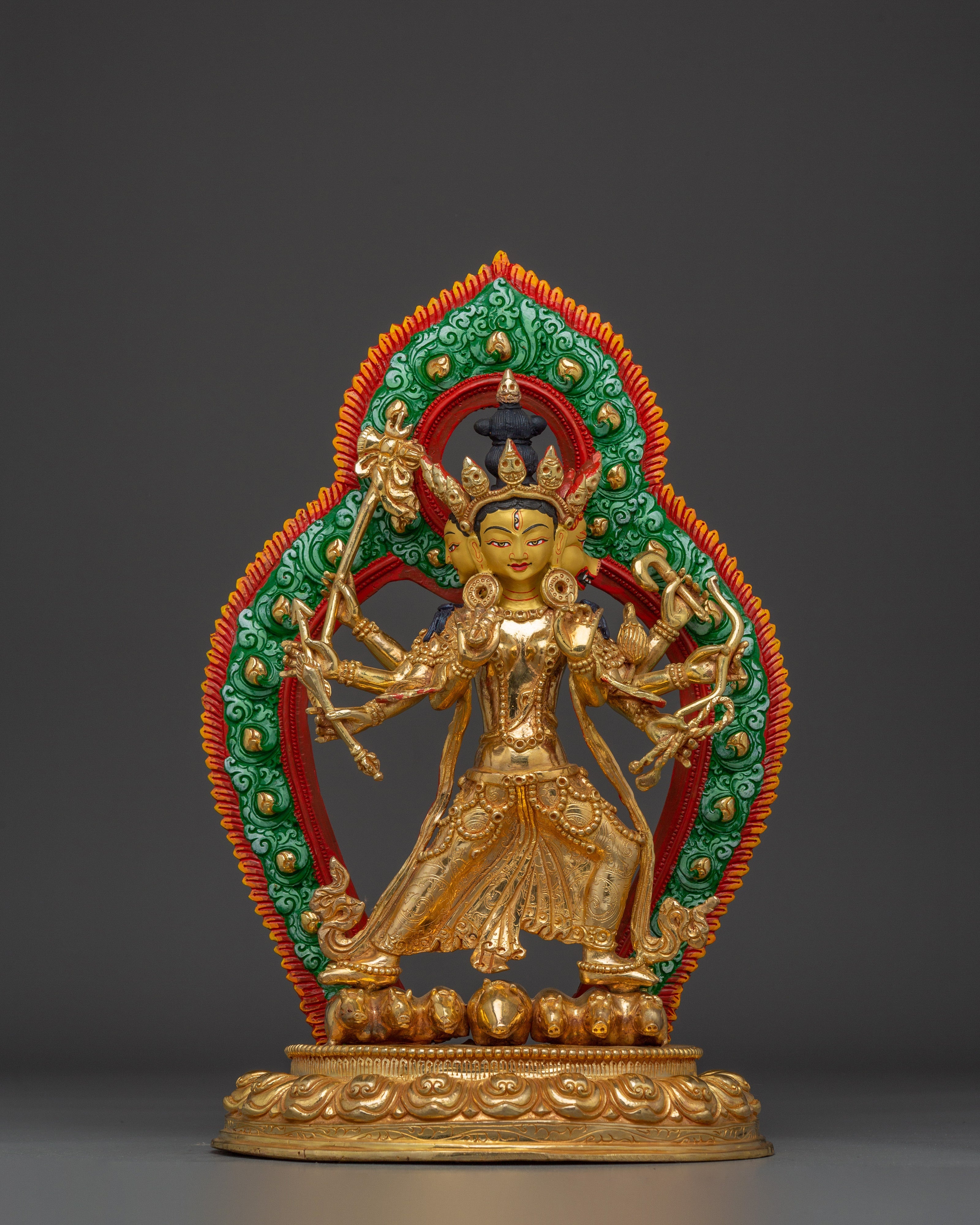 Marichi Gold Gilded Statue