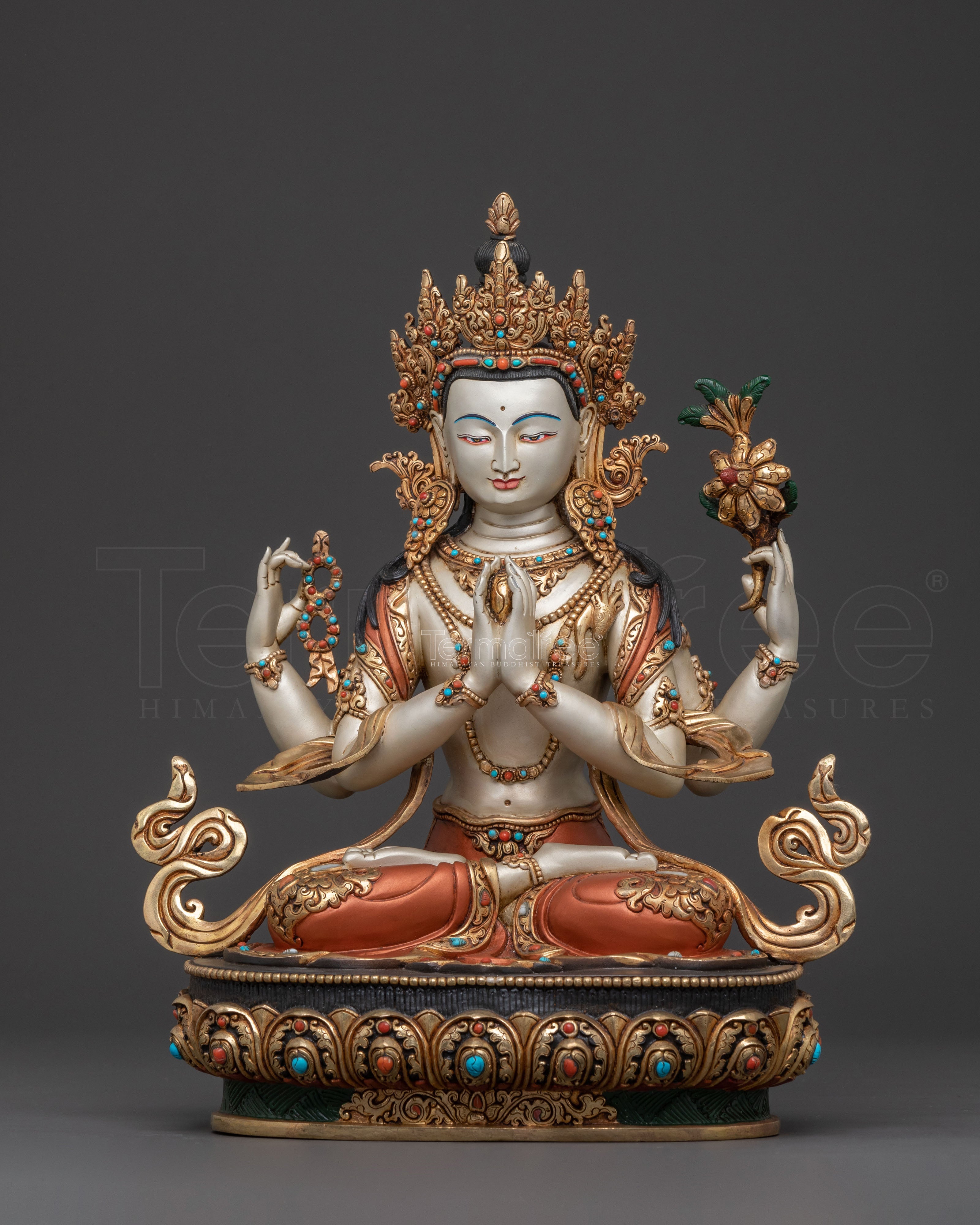 Chenrezig Avalokiteshvara Statue | Infinite Mercy, Compassion, and Spiritual Protection
