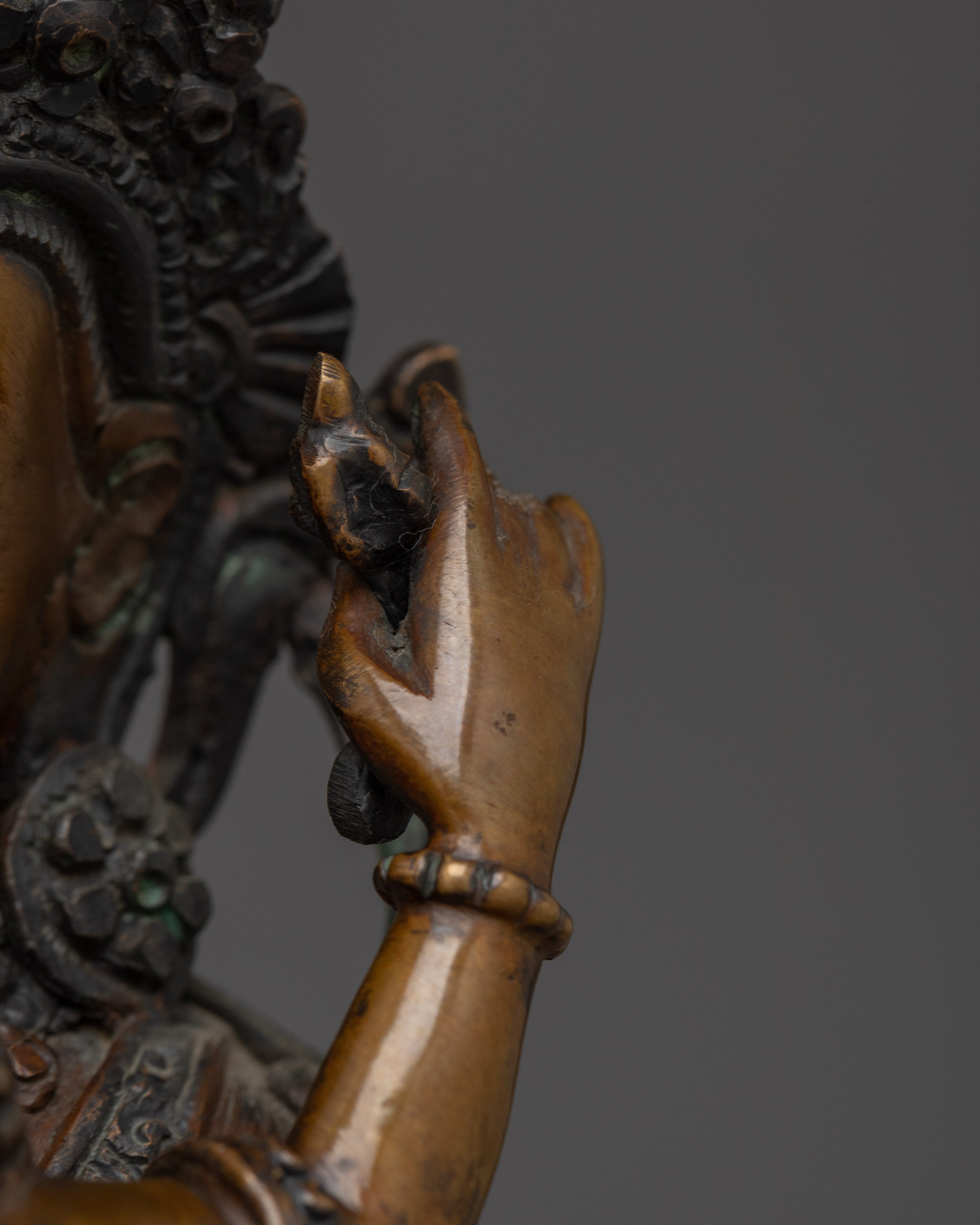 Sculpture of Vajrasattva with Consort | Tantric Union of Wisdom & Compassion