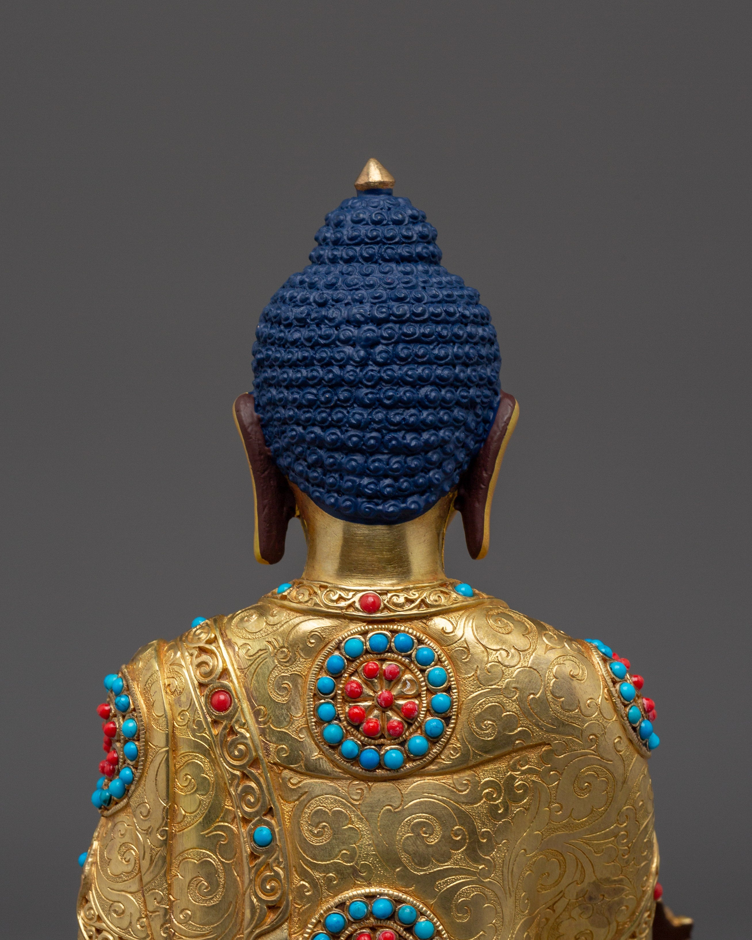 Tibetan Medicine Buddha Sculpture | Spiritual Healing