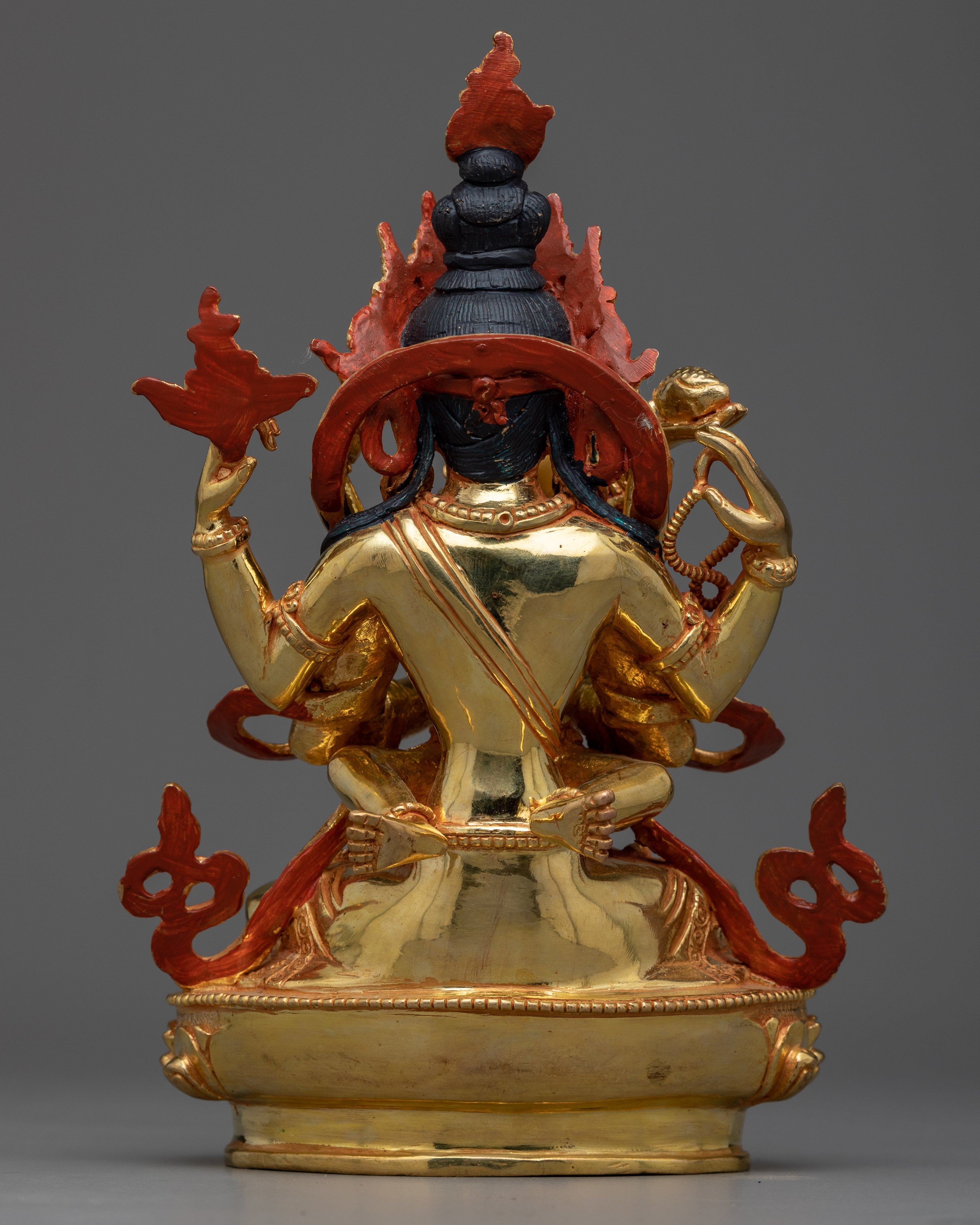 Chenrezig with Consort Statue | Divine Union Embodied