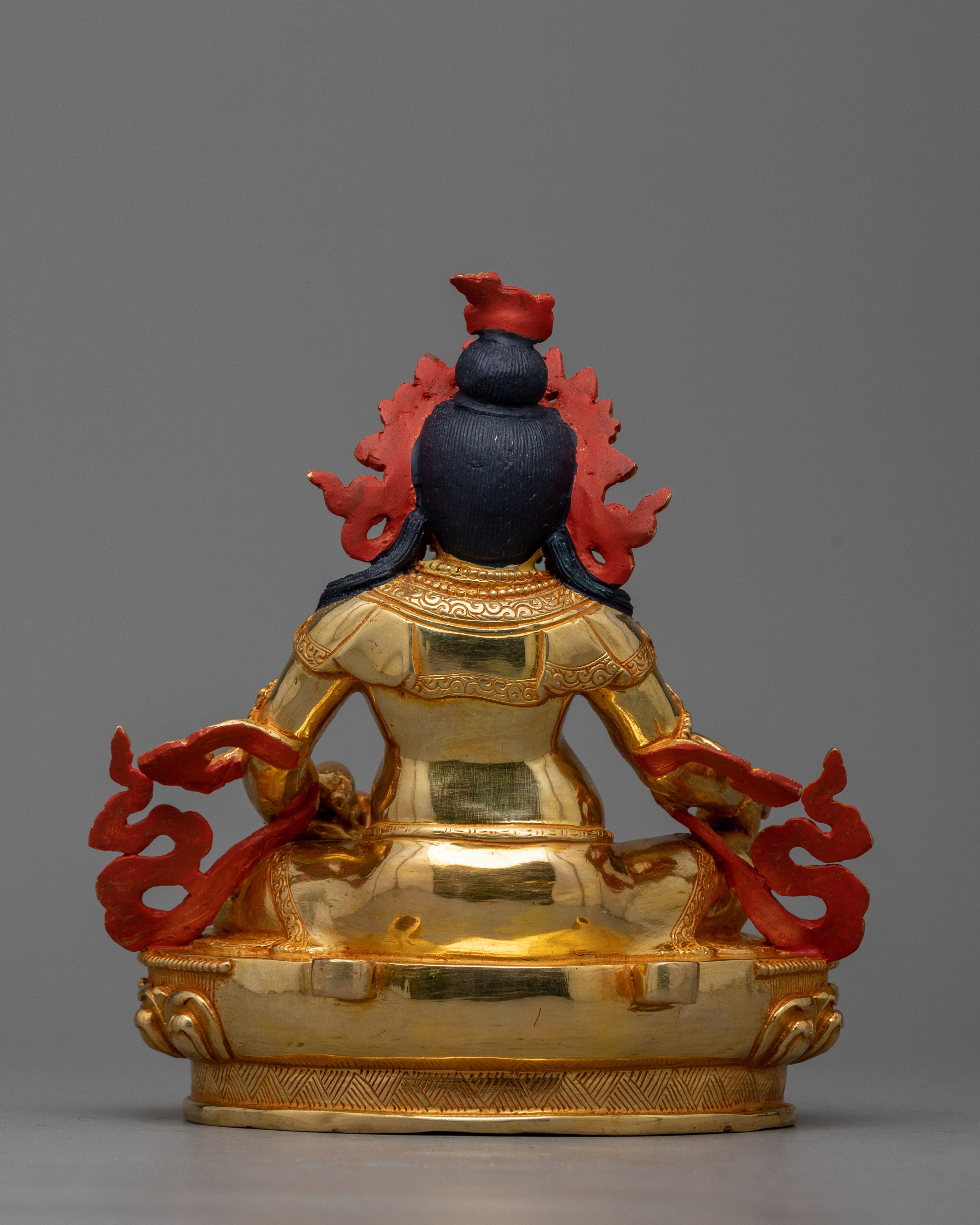 Deity of Wealth Dzambhala Sculpture | Abundance and Prosperity Embodied