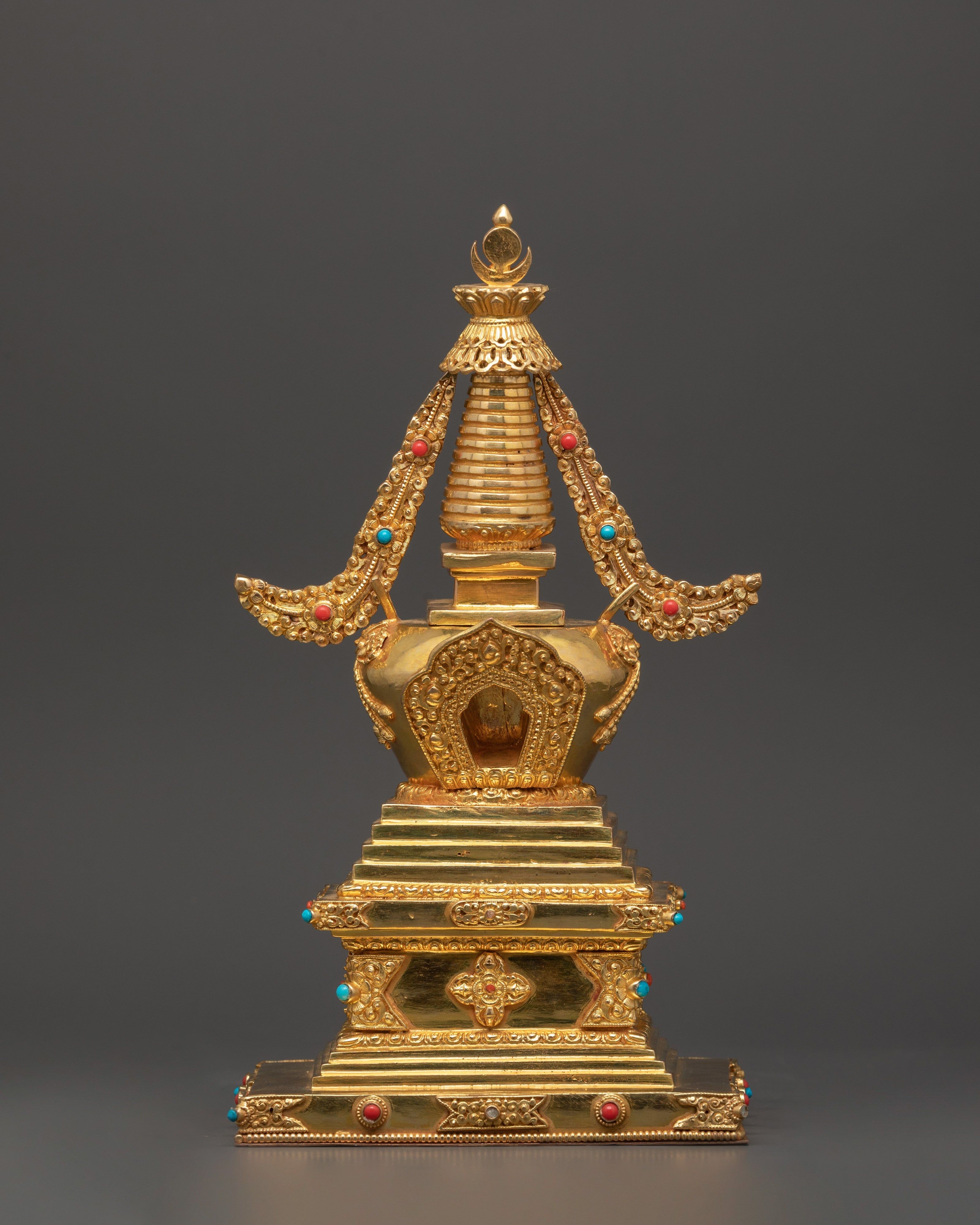 Traditional Tibetan Stupa Art