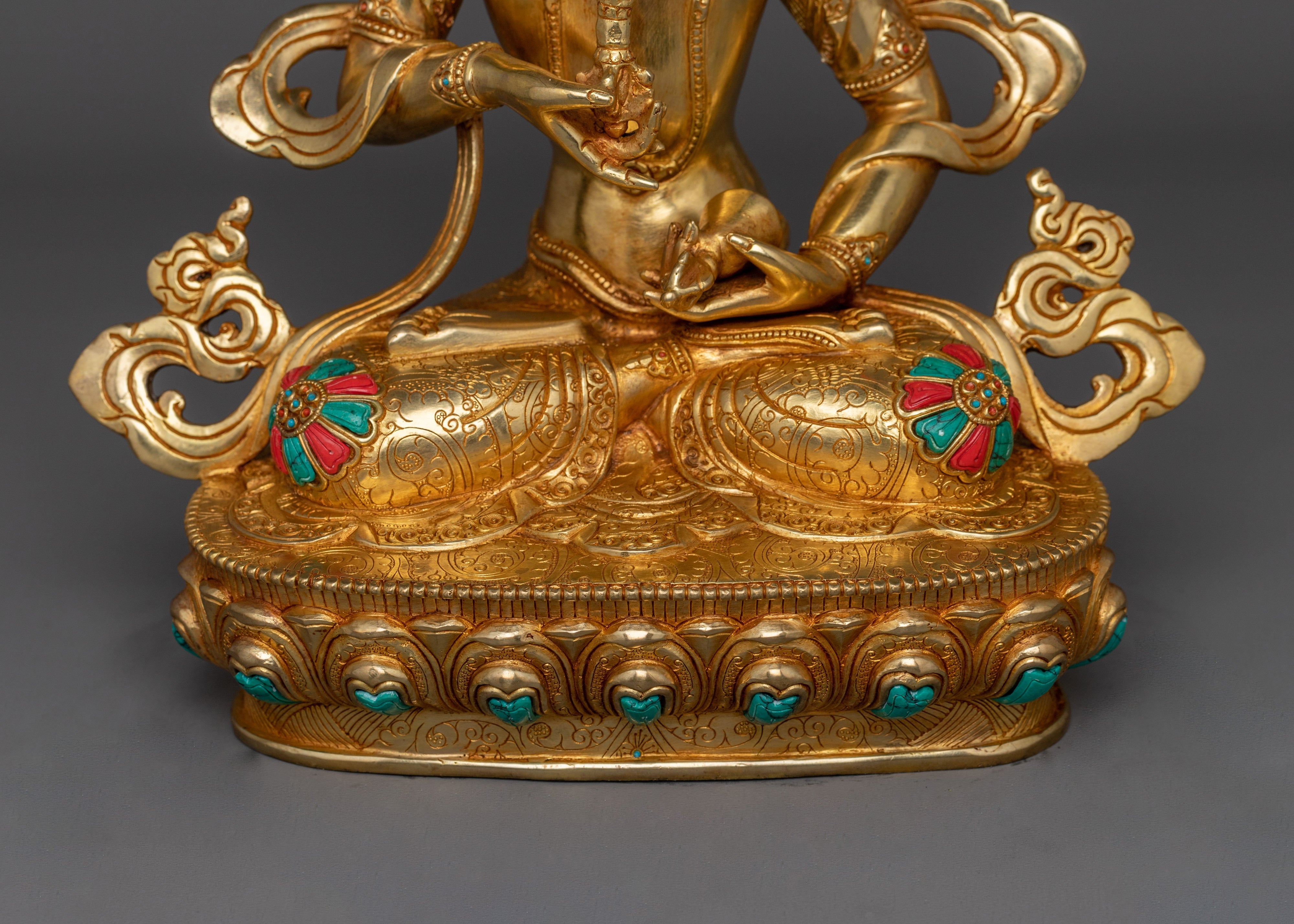 Vajrasattva Tibetan Deity Statue | Symbol of Purification and Enlightenment