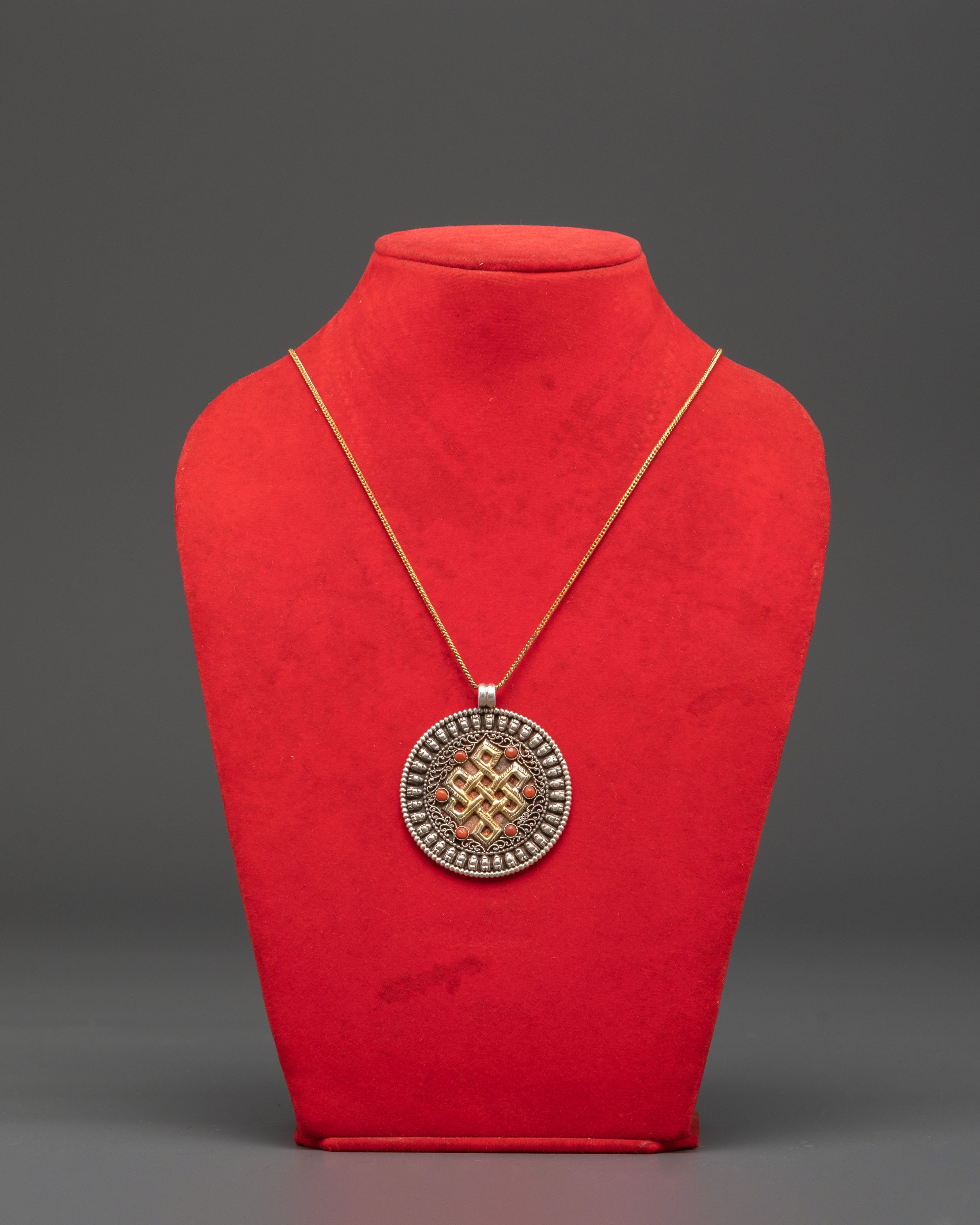 Handmade Endless Knot Pendant