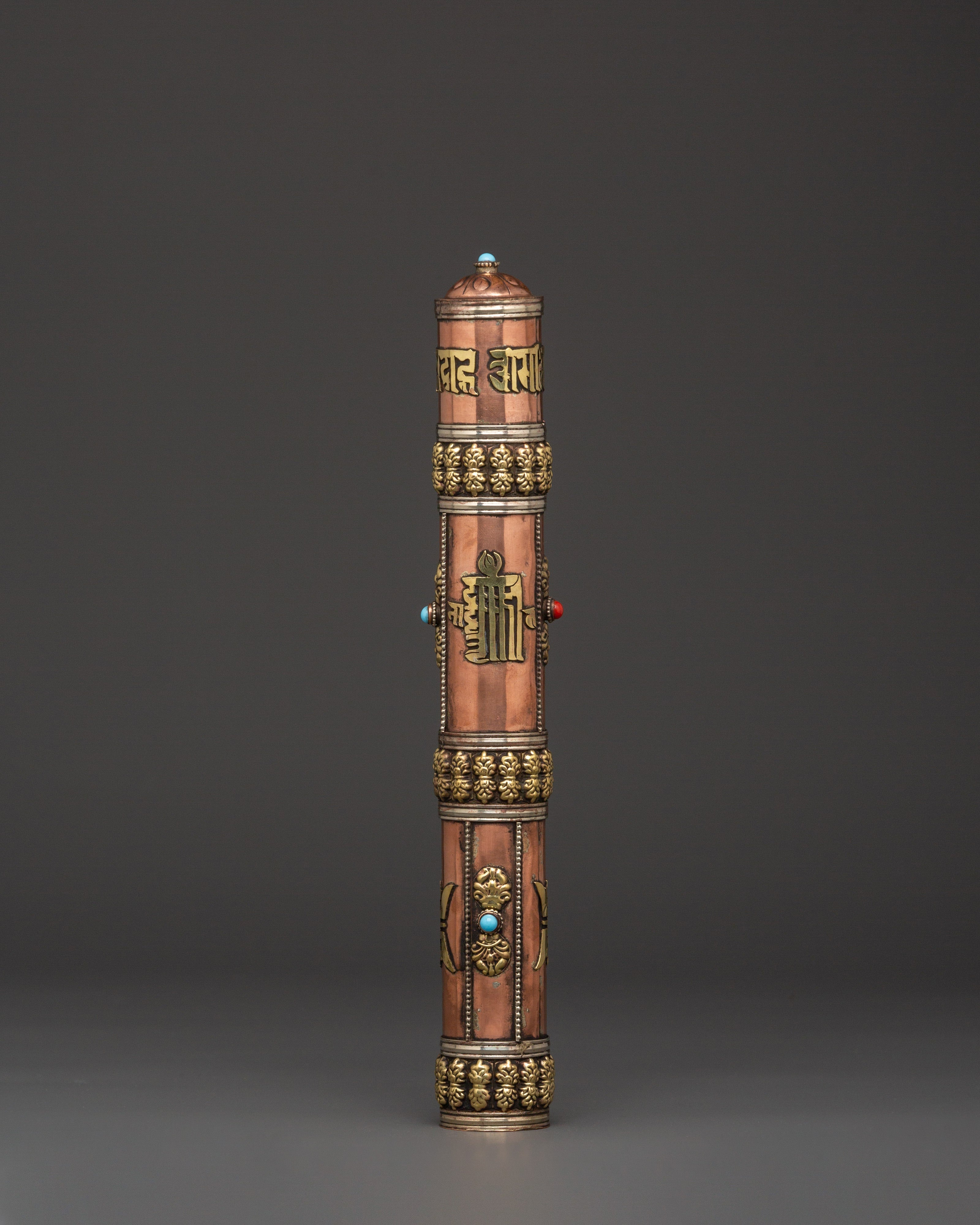 Portable Incense Case | Handcrafted Copper and Brass Holder