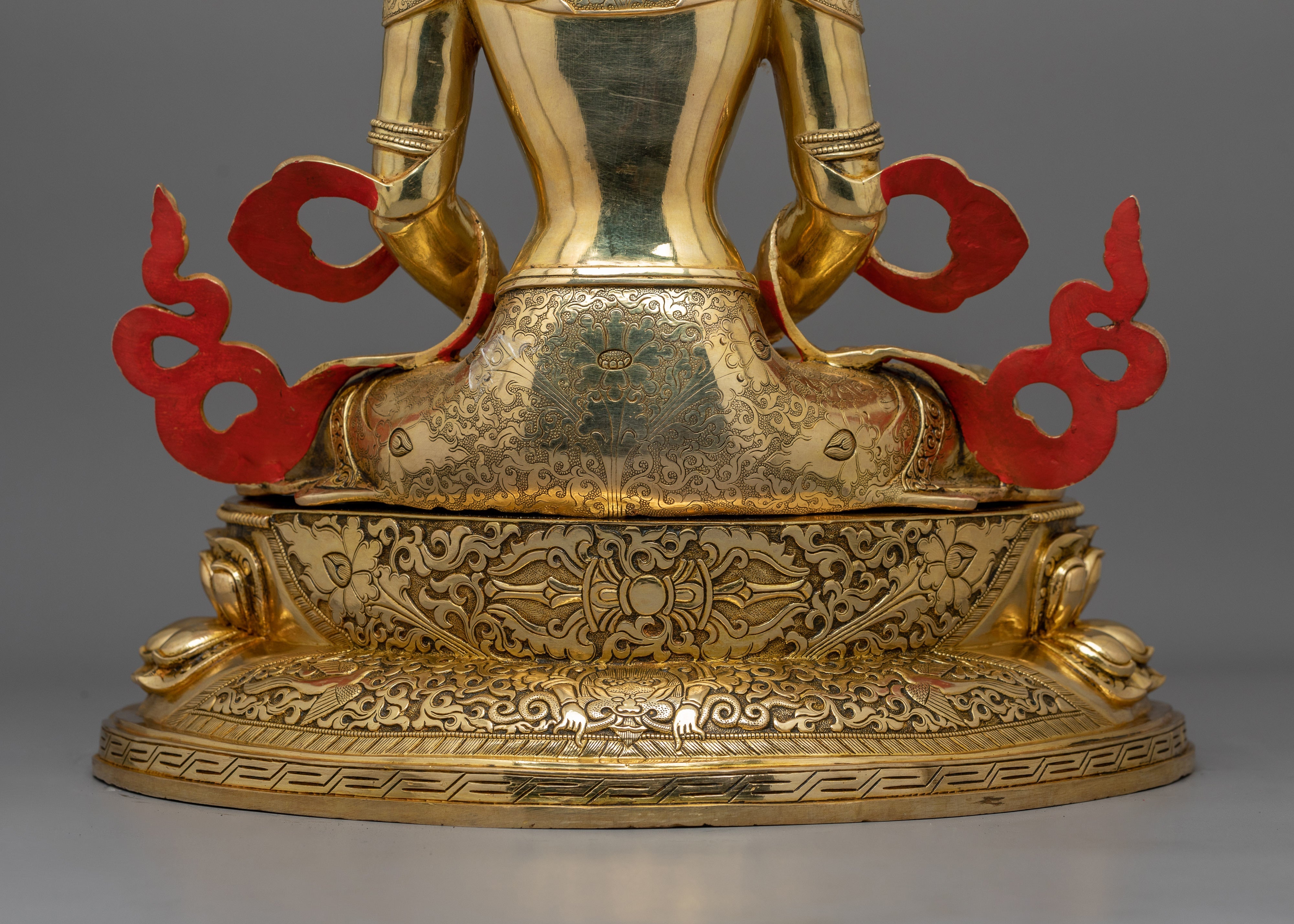 Himalayan Figurine of Longevity Deity Amitayus | God of Prosperity and Blessings