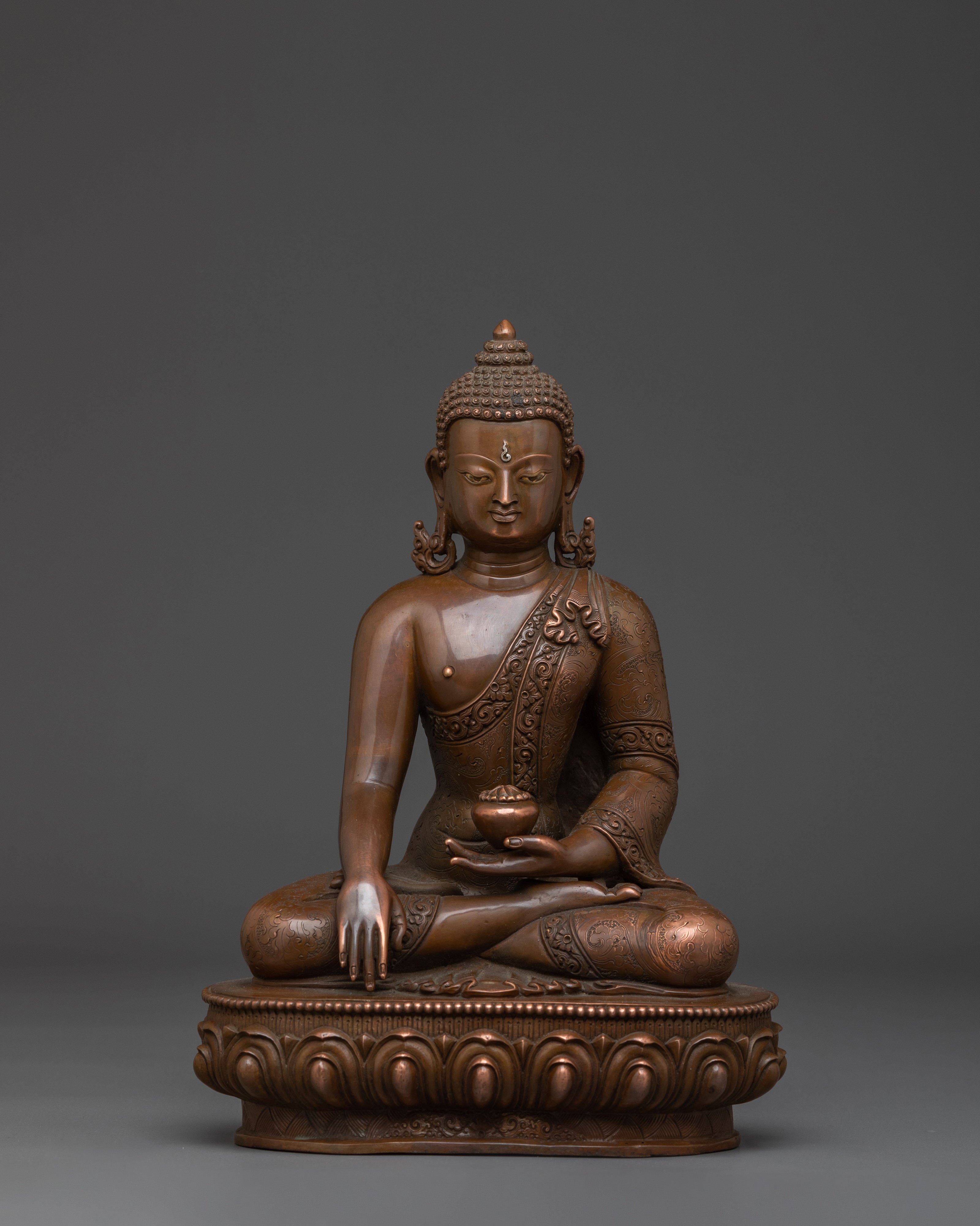 chocolate-oxidized-shakyamuni-buddha