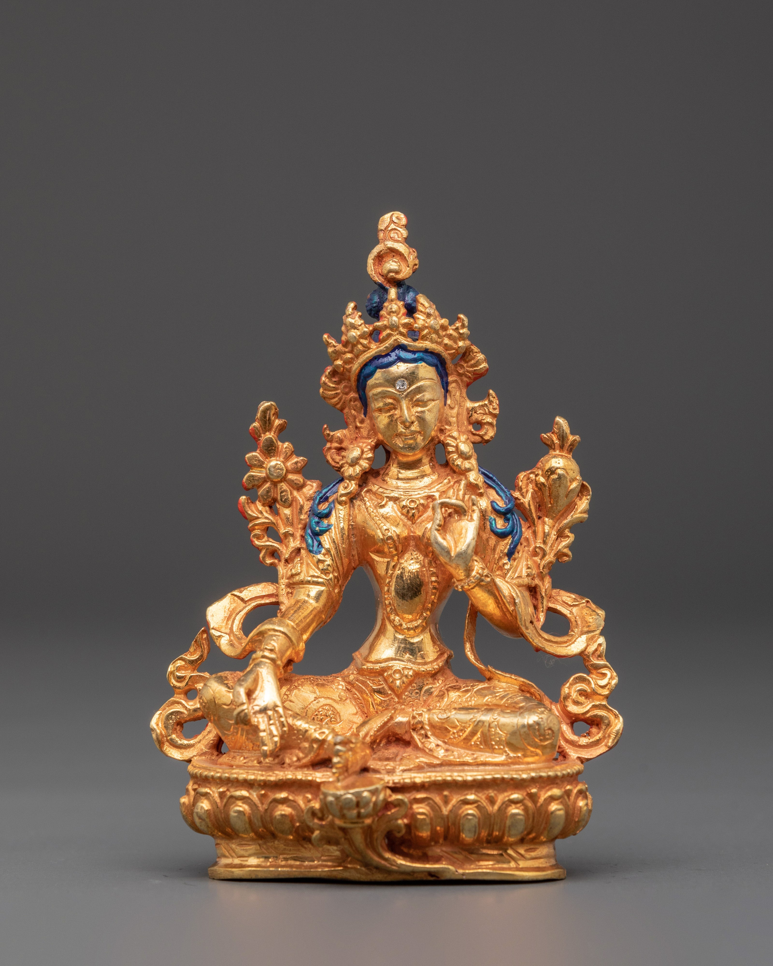 Compassionate Deity Shyama Tara Statue | Embrace Compassion and Wisdom