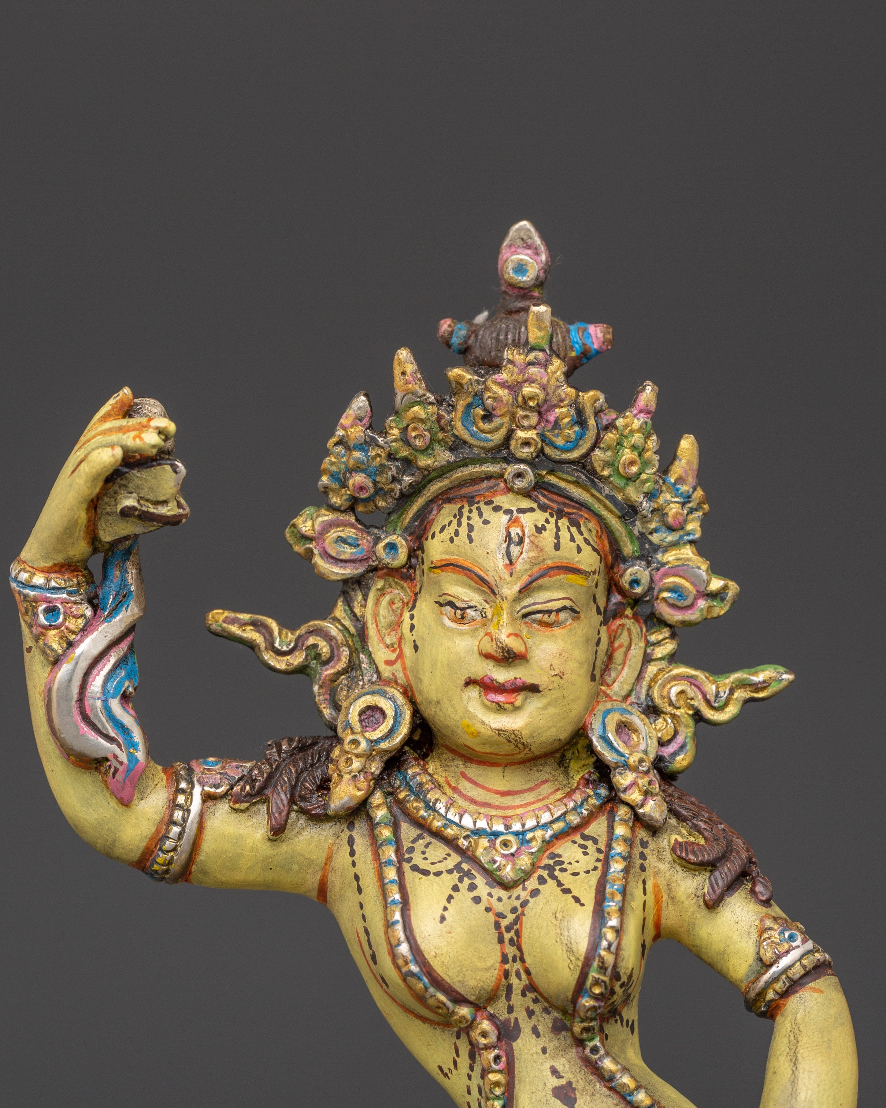 Handcrafted Machig Labdron Figurine | Tibetan Copper Goddess Statue