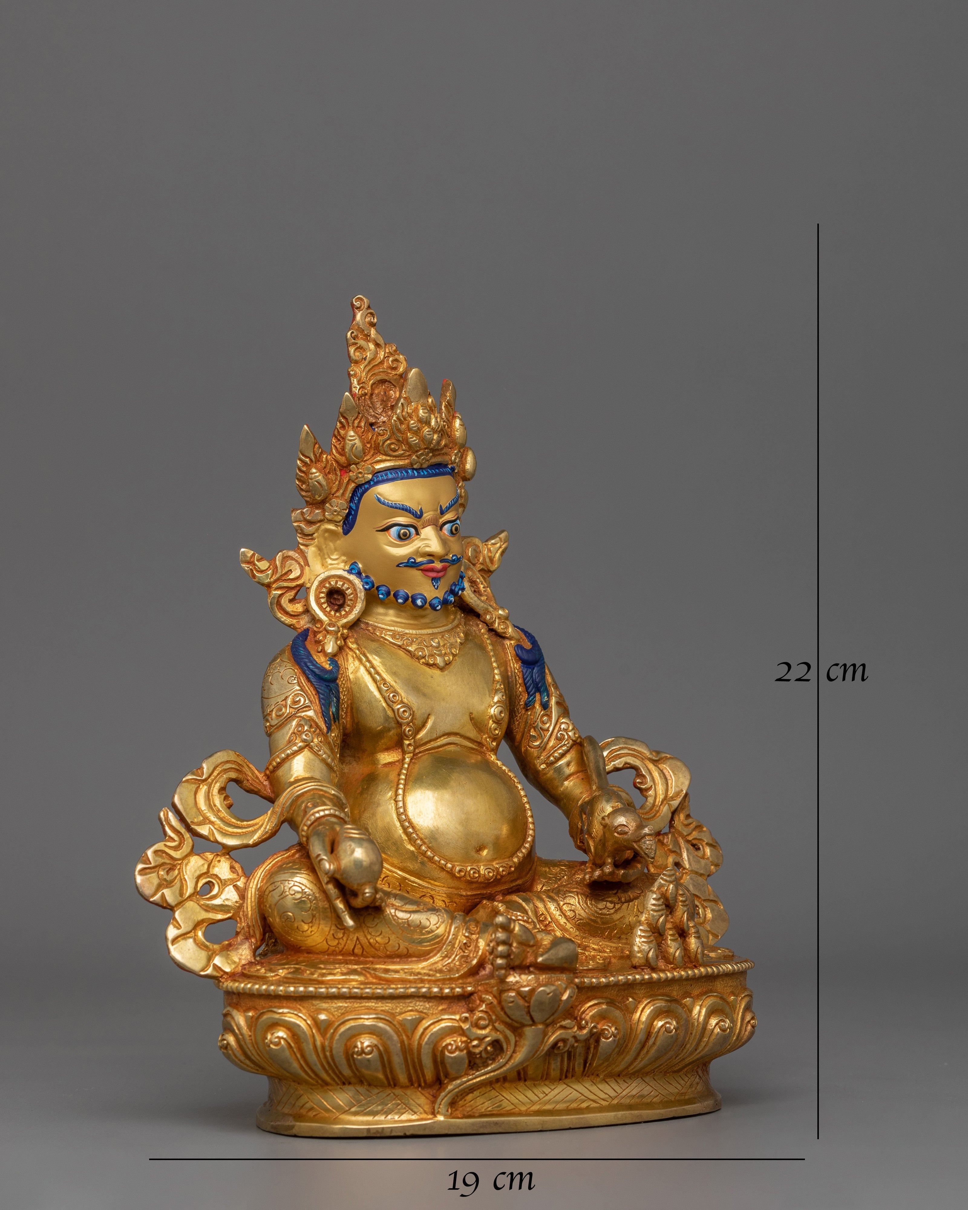 Handmade Wealth God Dzambhala