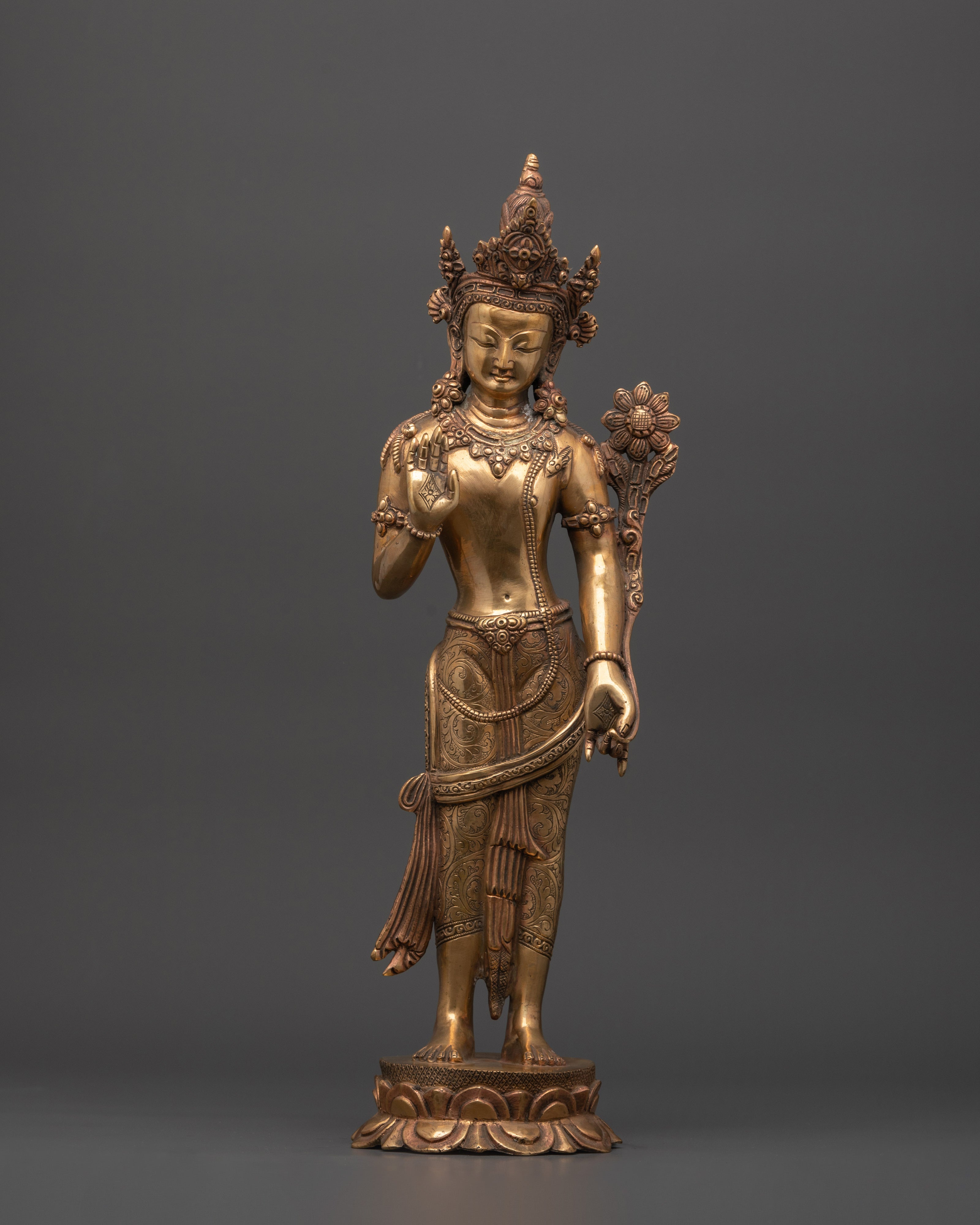 Fearless Compassion Copper Lokeshwor