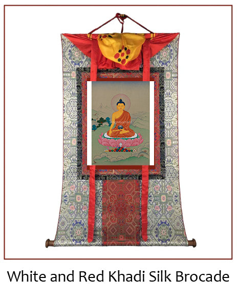 Shakyamuni Buddha with Brocade