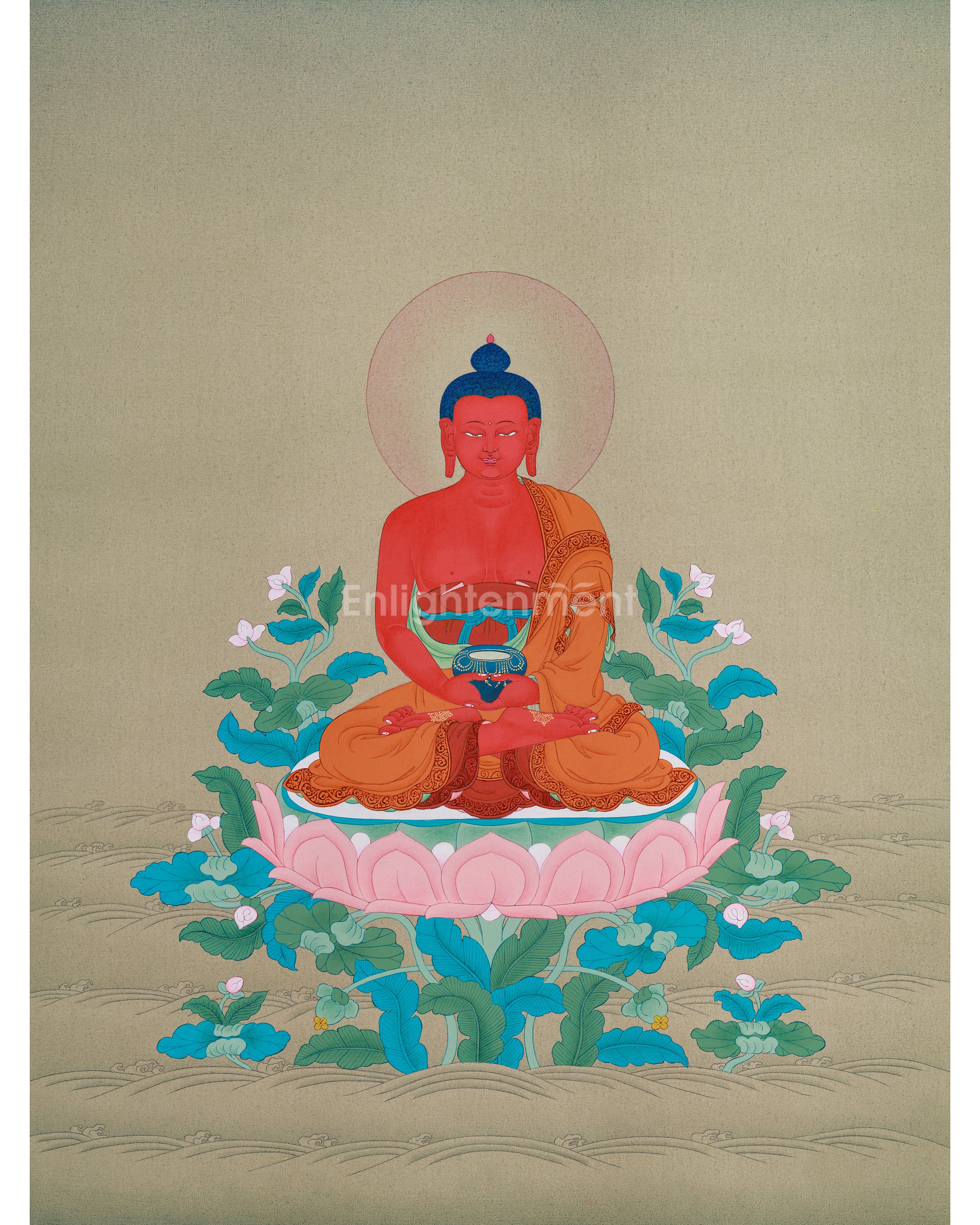 Red Amitabha Buddha