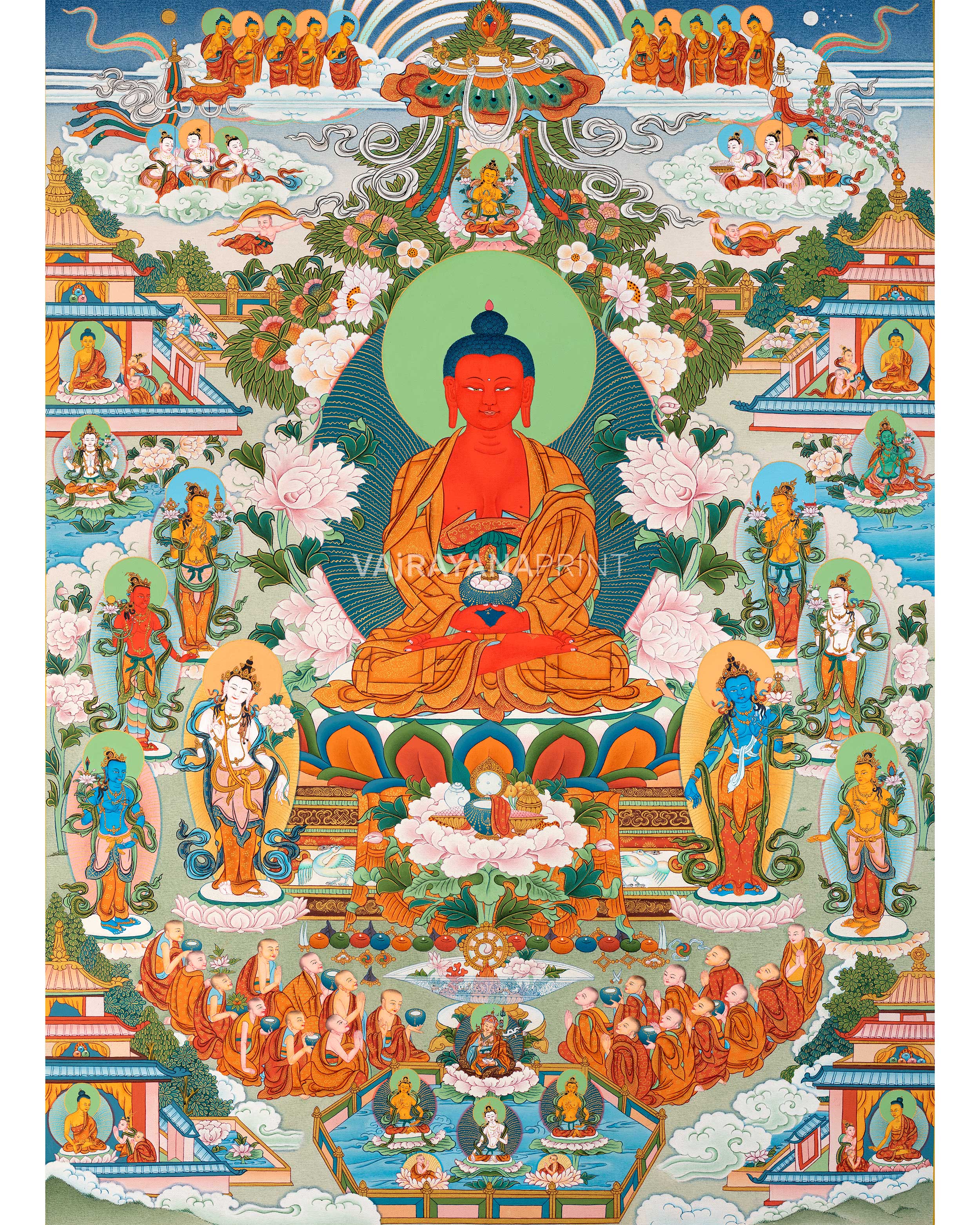 Amitabha Buddha Thangka