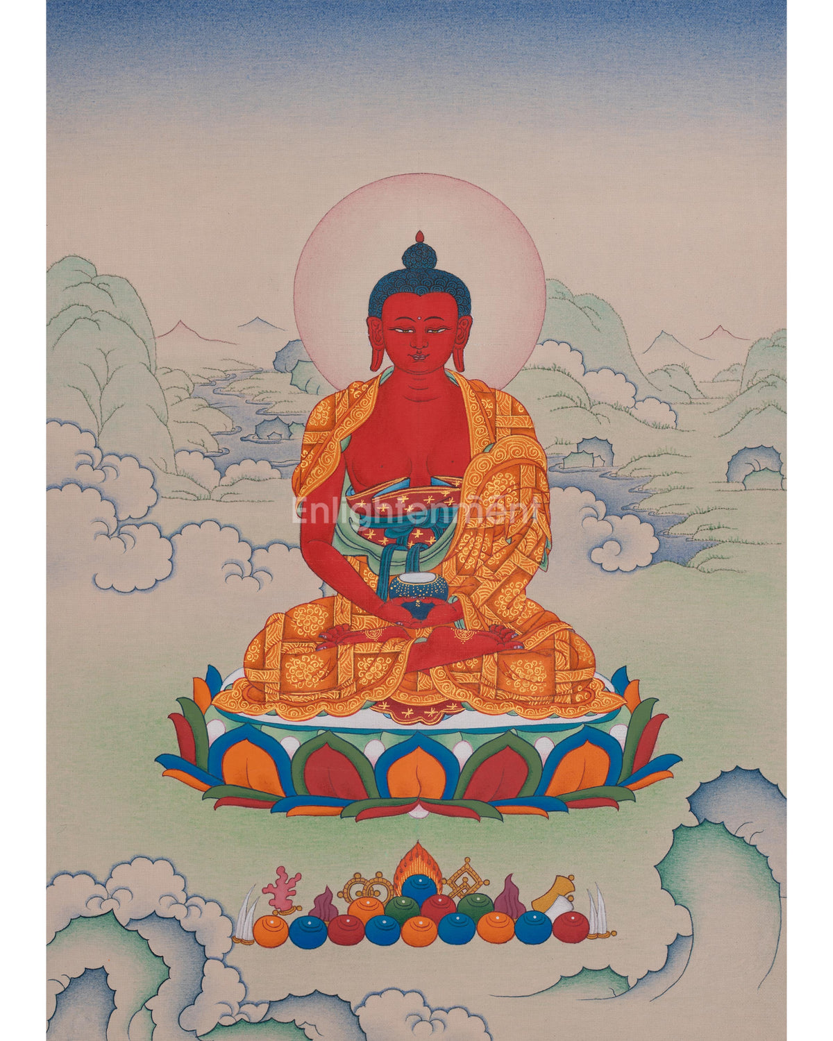 Amitabha Buddha Traditional Art