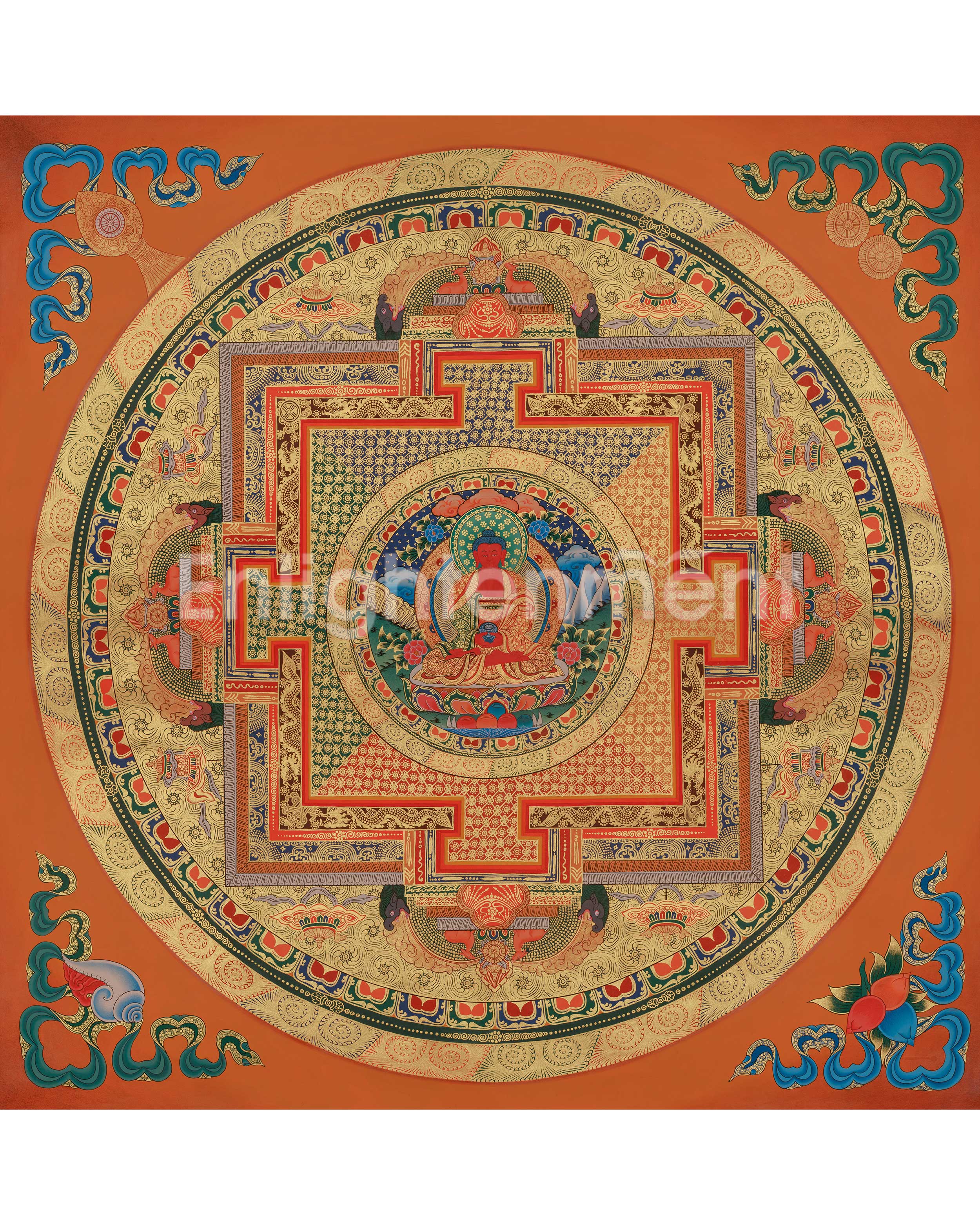 Amitabha Mandala Art