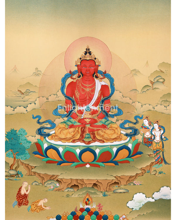 Amitayus Buddha: Radiant Blessings of Infinite Life