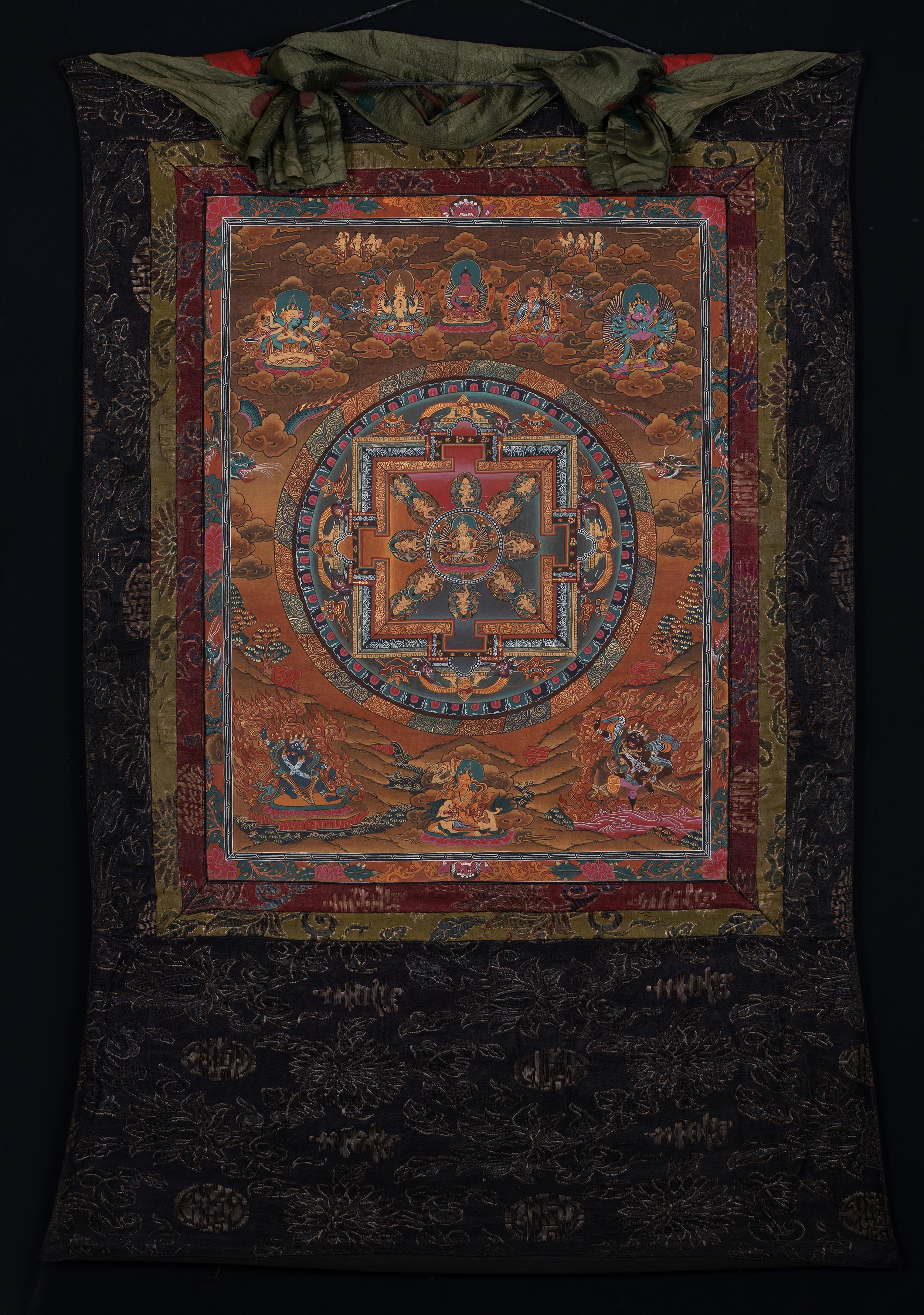 Vintage Mandala with Guhyasamaja